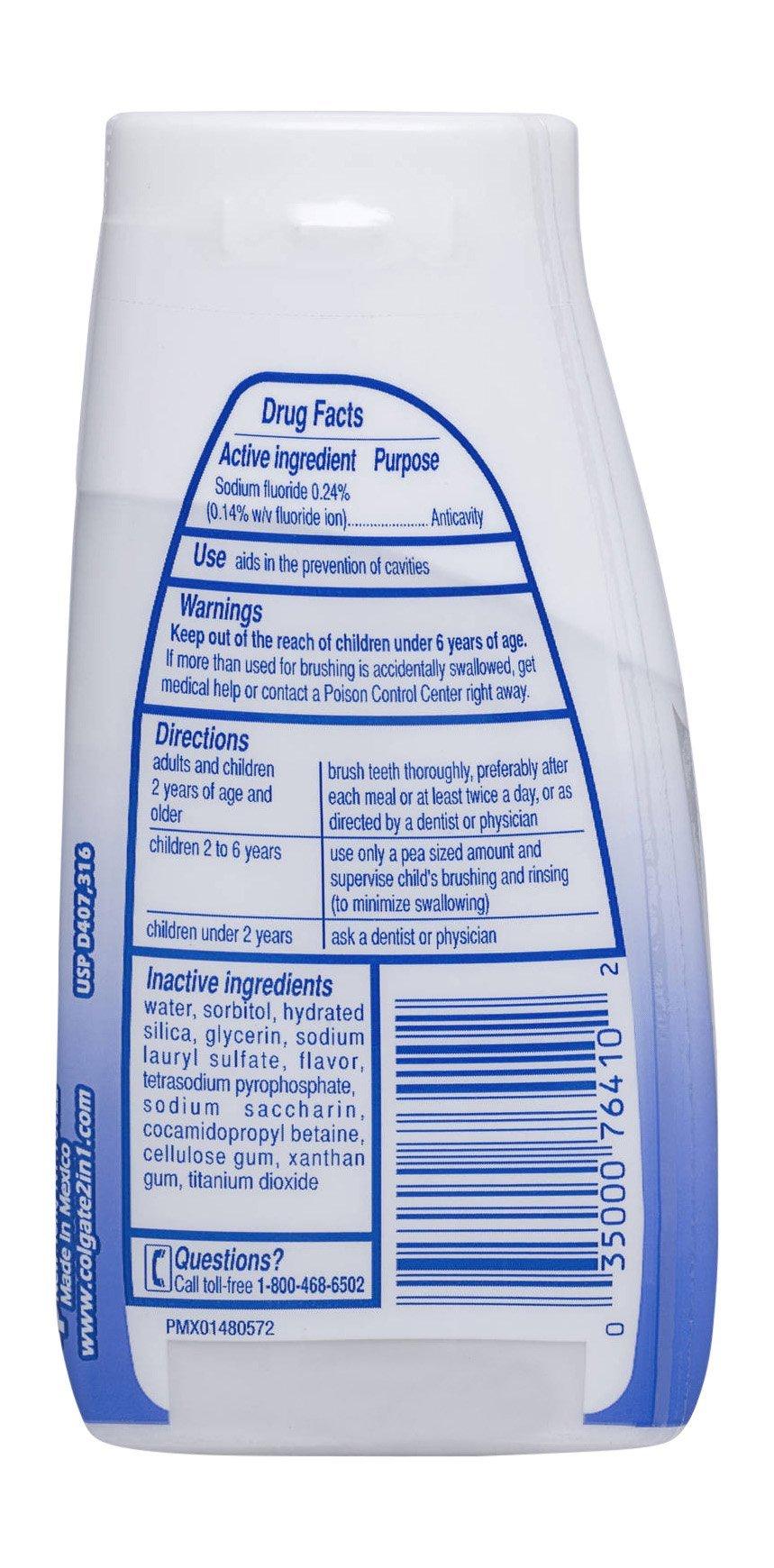 Colgate 2-in-1 Whitening With Stain Lifters Toothpaste 4.60 Oz (6 Packs) - Image 3