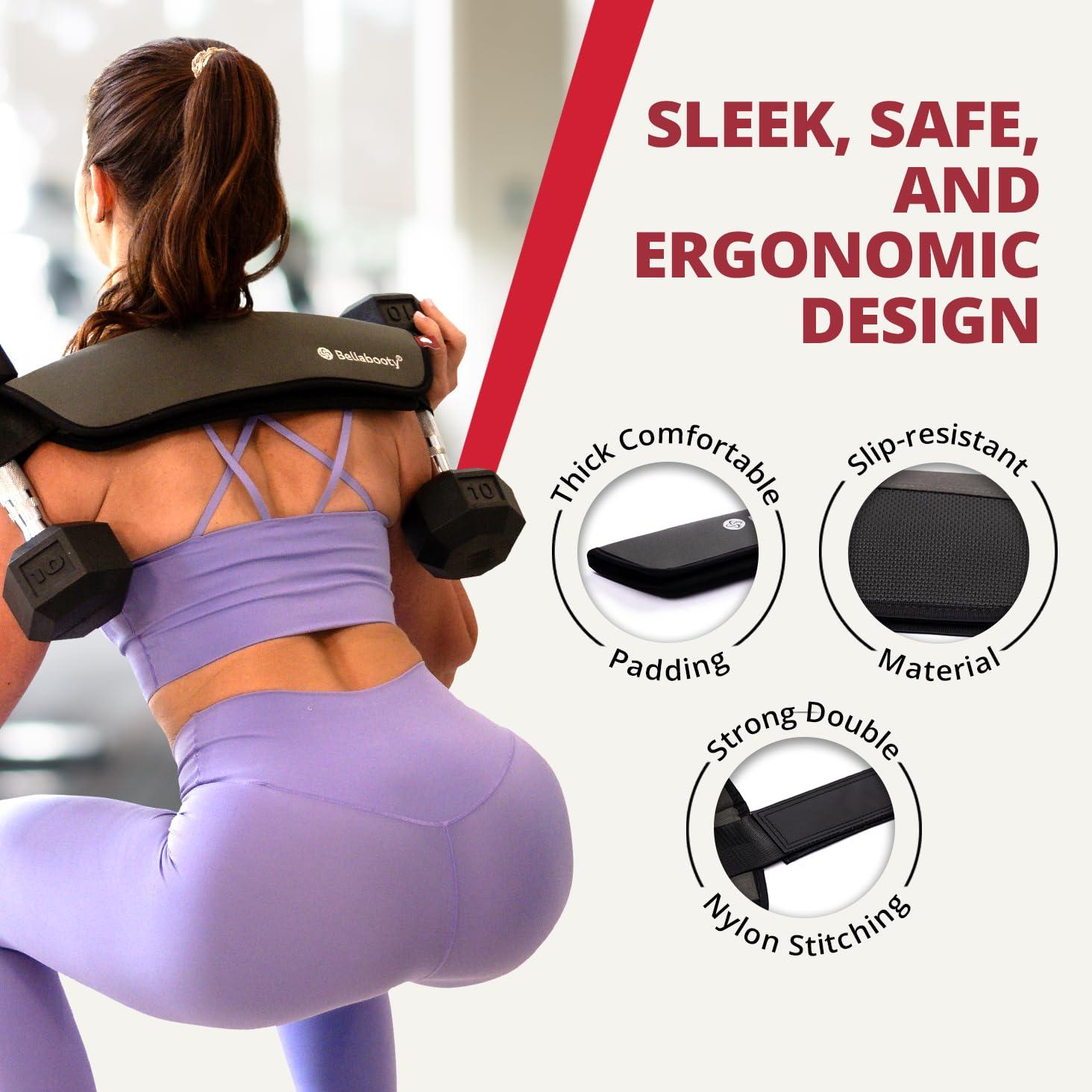 Bellabooty OG Belt - Bellabooty Exercise Hip Thrust Belt – For Dumbbells, Kettlebells, and Plates – Slip-Resistant Padding for Hip Protection – Perfect for Gym, Home, and On-the-Go Workouts - Image 3