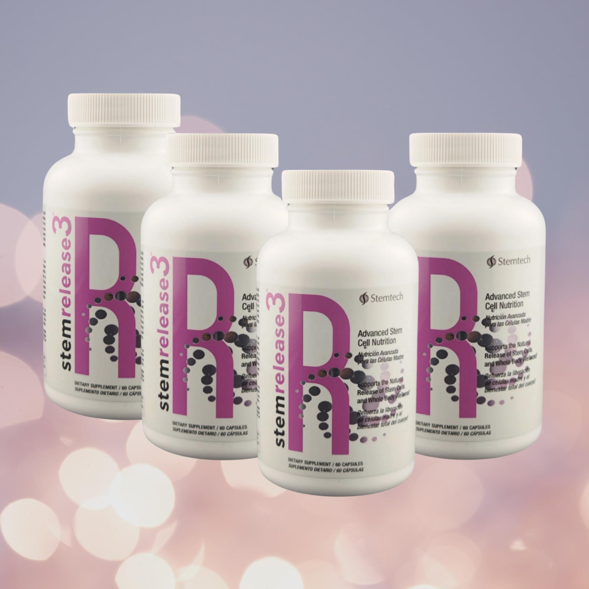 Quadruple Wellness Boost: stemrelease3™ 4-Pack - Unlock Your Body's Potential for Natural Renewal and Youthful Vitality, Exclusive Blend for Telomere Health - Image 7