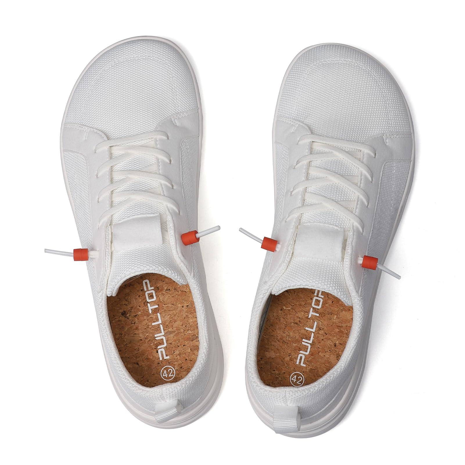 Men's Barefoot Wide Toe Box Shoes - Minimalist Barefoot Shoes with Zero Drop Sole Extra Wide Slip on Walking Shoes for Men - Image 2