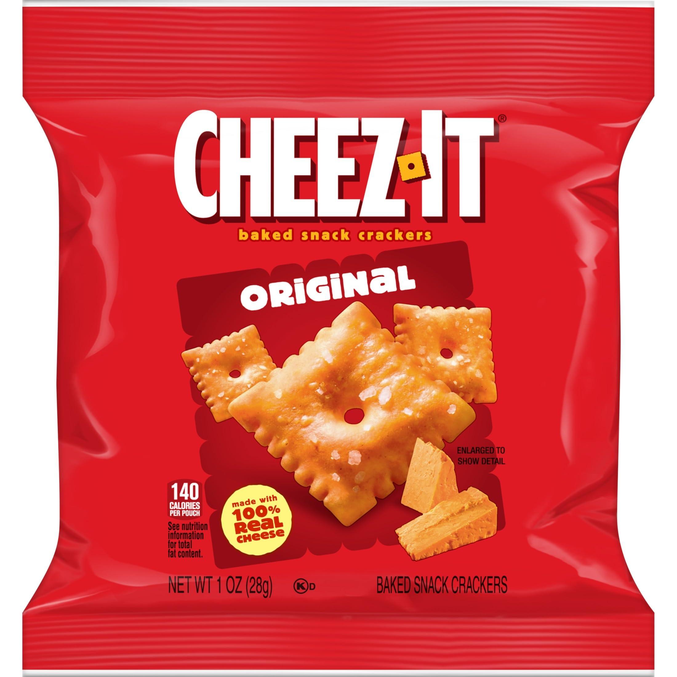 Cheez-It Cheese Crackers, Baked Snack Crackers, Lunch Snacks, Original (40 Packs) - Image 8