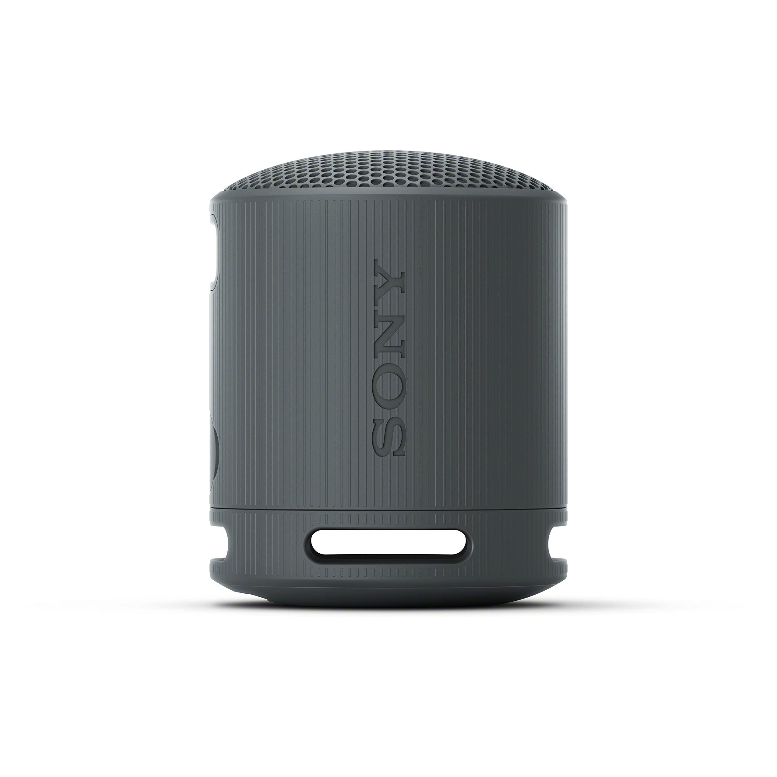 Sony SRS-XB100 Wireless Bluetooth Portable Lightweight Super-Compact Travel Speaker, Durable IP67 Waterproof & Dustproof Shower Speaker, 16 Hour Battery, Versatile Strap, & Hands-free Calling, Black - Image 9