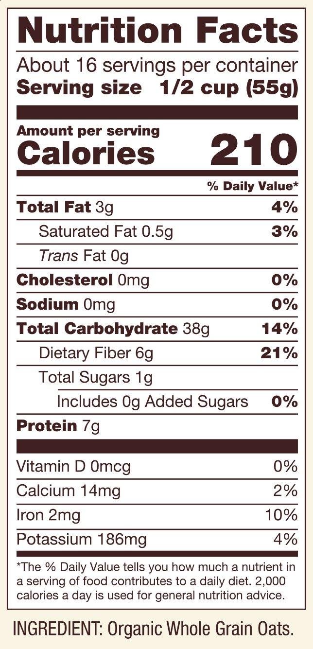 Bob's Red Mill Gluten Free Organic Extra Thick Rolled Oats, 32oz (Pack of 4) - Non GMO, Whole Grain, Vegan, Kosher - Image 5