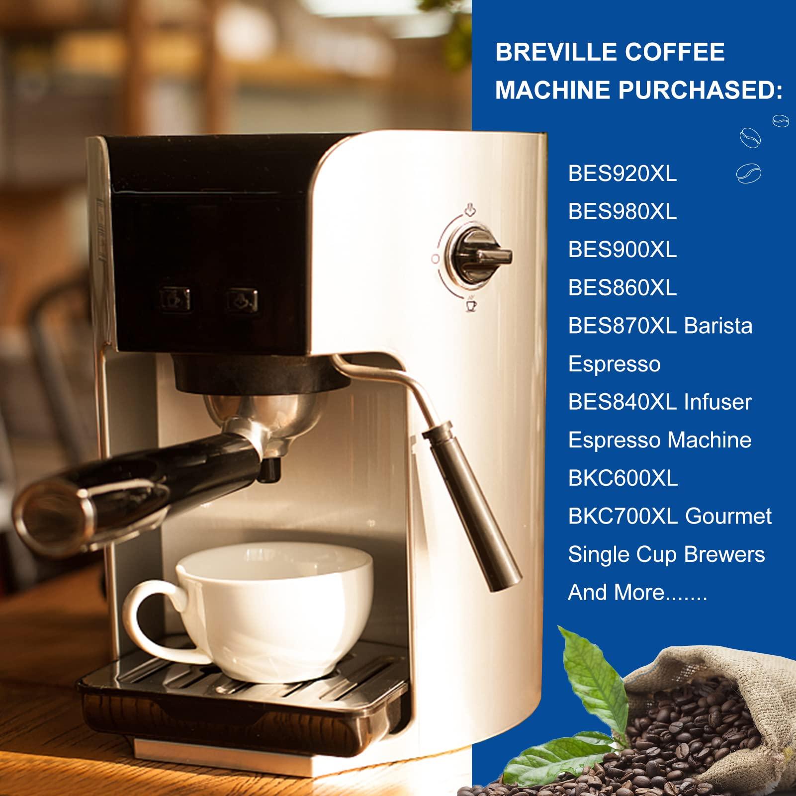 6 Pack of Replacement Breville* Water Filter for Breville* BWF100 BES870 BES810 BES990 BES980 BES920 BES900XL BES870XL BES860XL BES840XL BKC600XL(Activated Charcoal) - Image 4