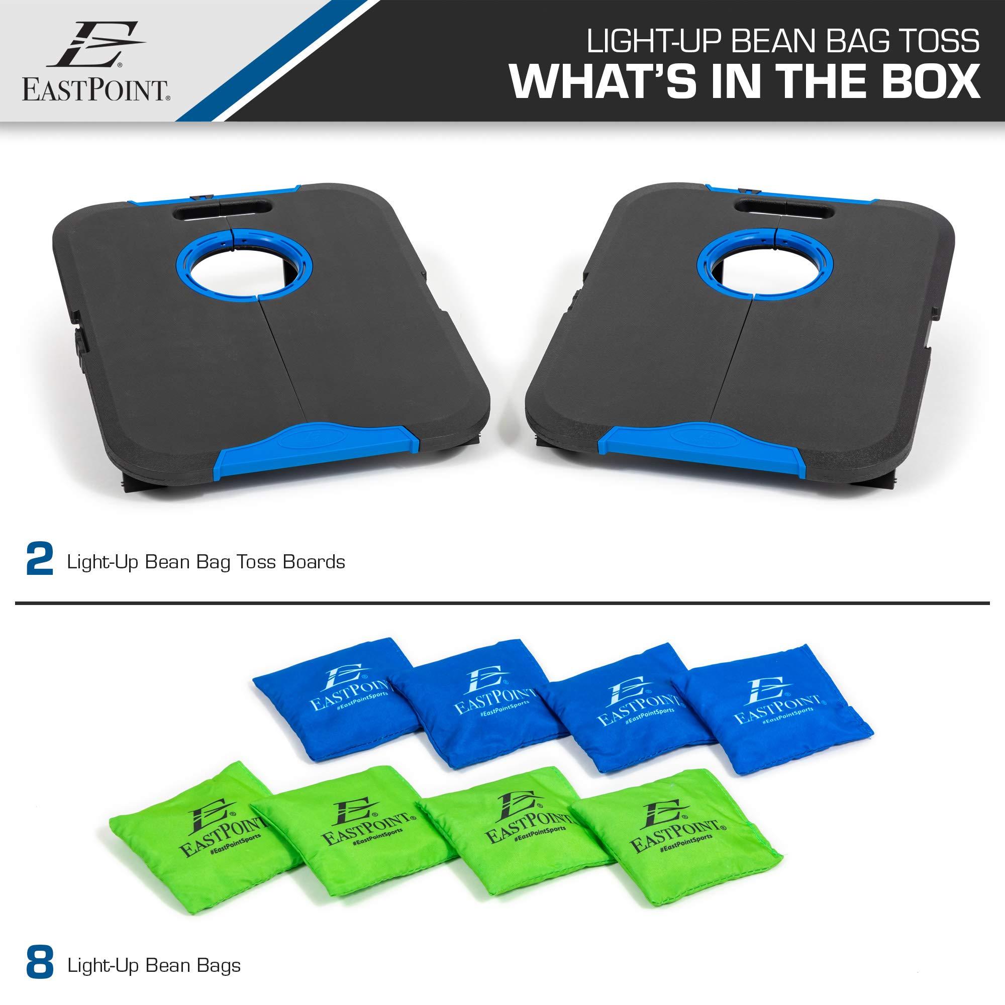 EastPoint Sports Go! Gater Cornhole – Light-Up and Travel Versions – Easy Storage & Light-Weight – Perfect for Outdoor and Indoor Play - Image 2