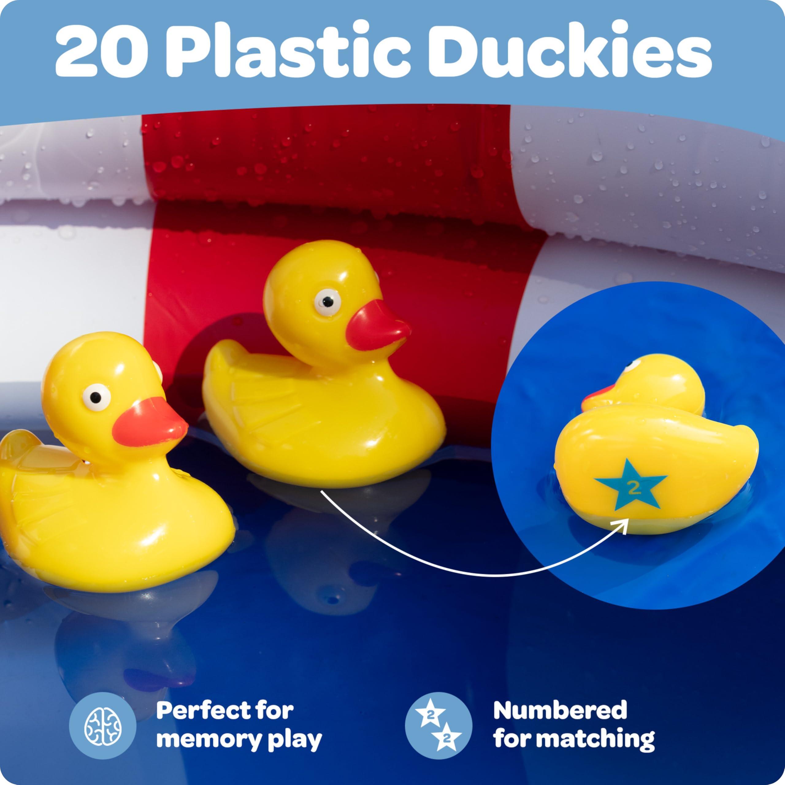 Duck Pond Matching Carnival Game, Outdoor Games for Kids Birthday Party Field Day Fun Activities for Kids 4-8, 3-5 - Outdoor Water Toys and Games for Backyard, Memory Game, Easter Gift Summer Toy - Image 4