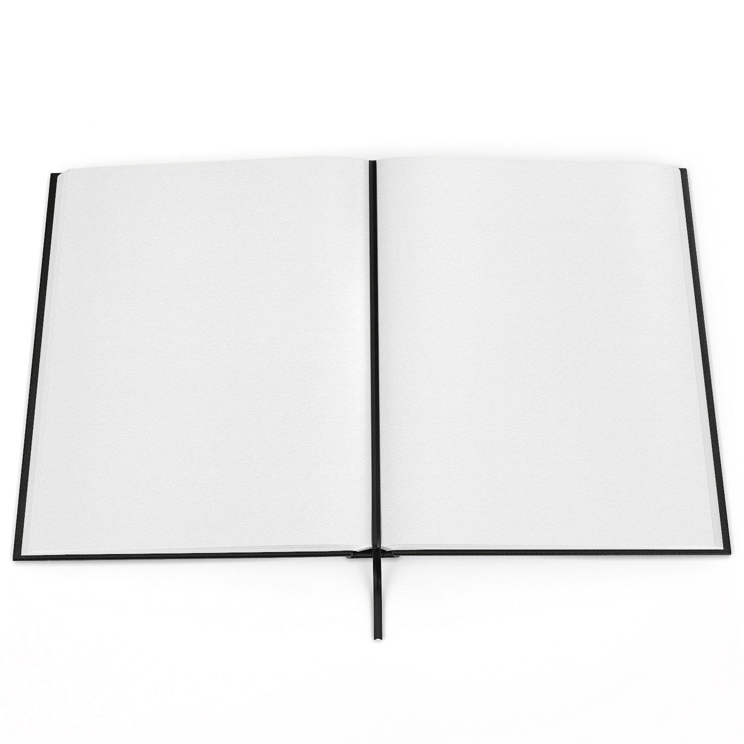 ARTEZA Hardcover Sketch Book 8.5 x 11 Drawing Pad 2 Pack 100 Sheets Sketch Pads for Drawing for Adults & Teens - Image 5
