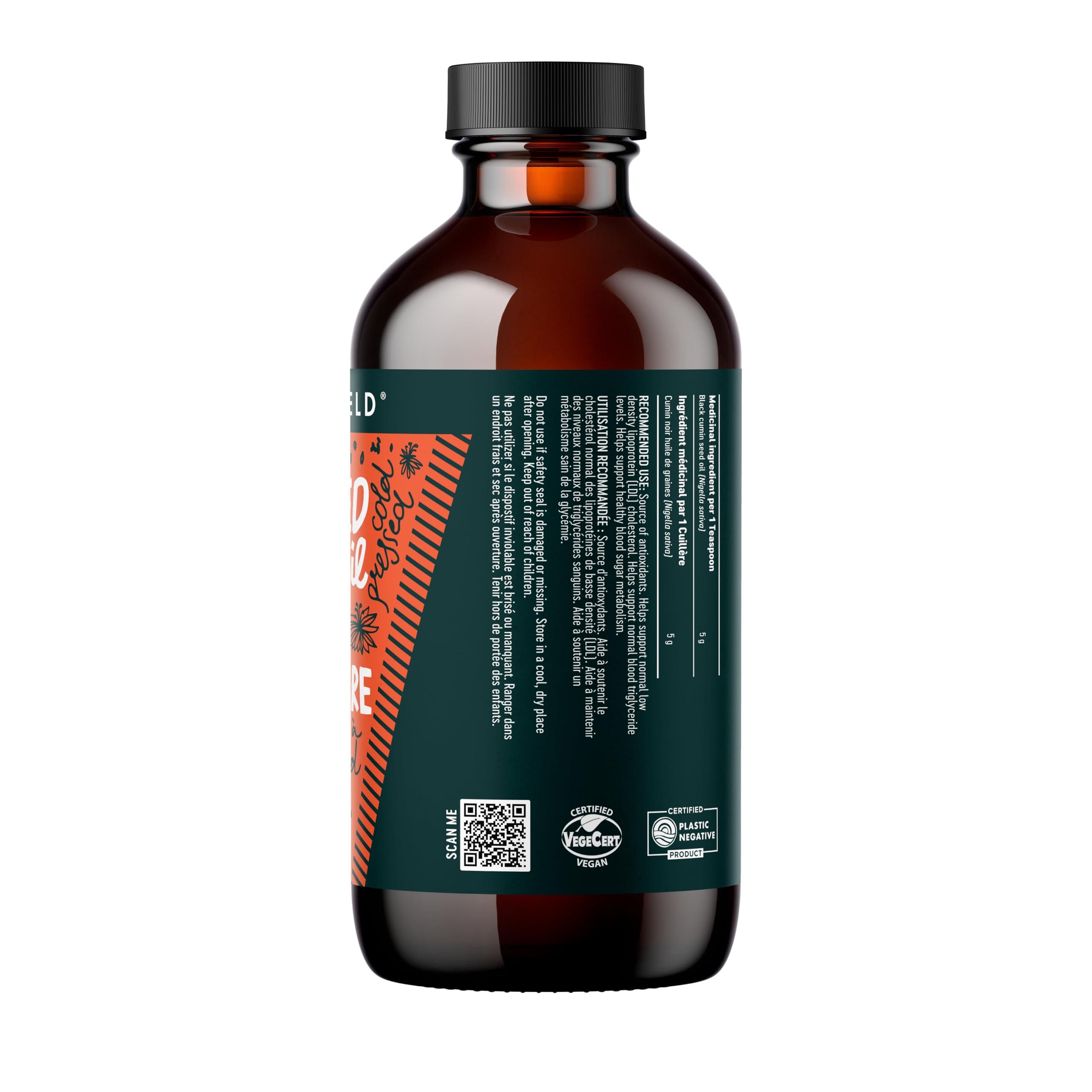 Freshfield Black Seed Oil | Vegan Friendly, Thymoquinone, Premium (Black Cumin Seed Oil, Nigella Sativa) | Cold Pressed | Ultra Strength | Pure and 100% Natural. 8 oz Liquid - Image 6