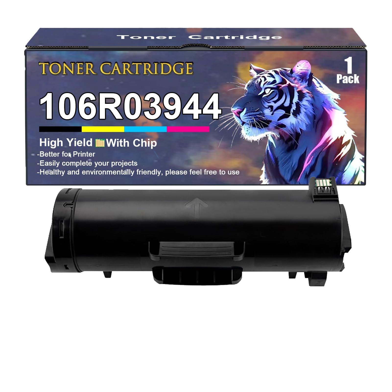 106R03944 Toner Cartridge Compatible for Xerox 106R03944 Black Toner Cartridges High Yield Work for Xerox VersaLink B600 B610 B605 B615 Printers 1 Pack