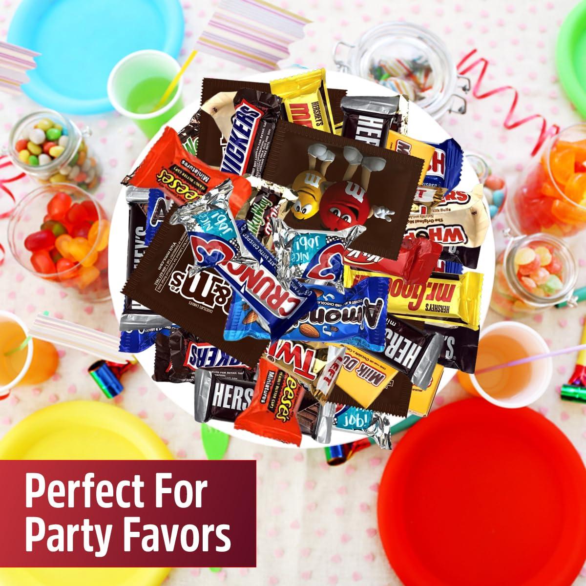 5 Lb Assorted Bulk Chocolate Candy Mix - Fun Size, Holiday, Office Assortment - Image 5