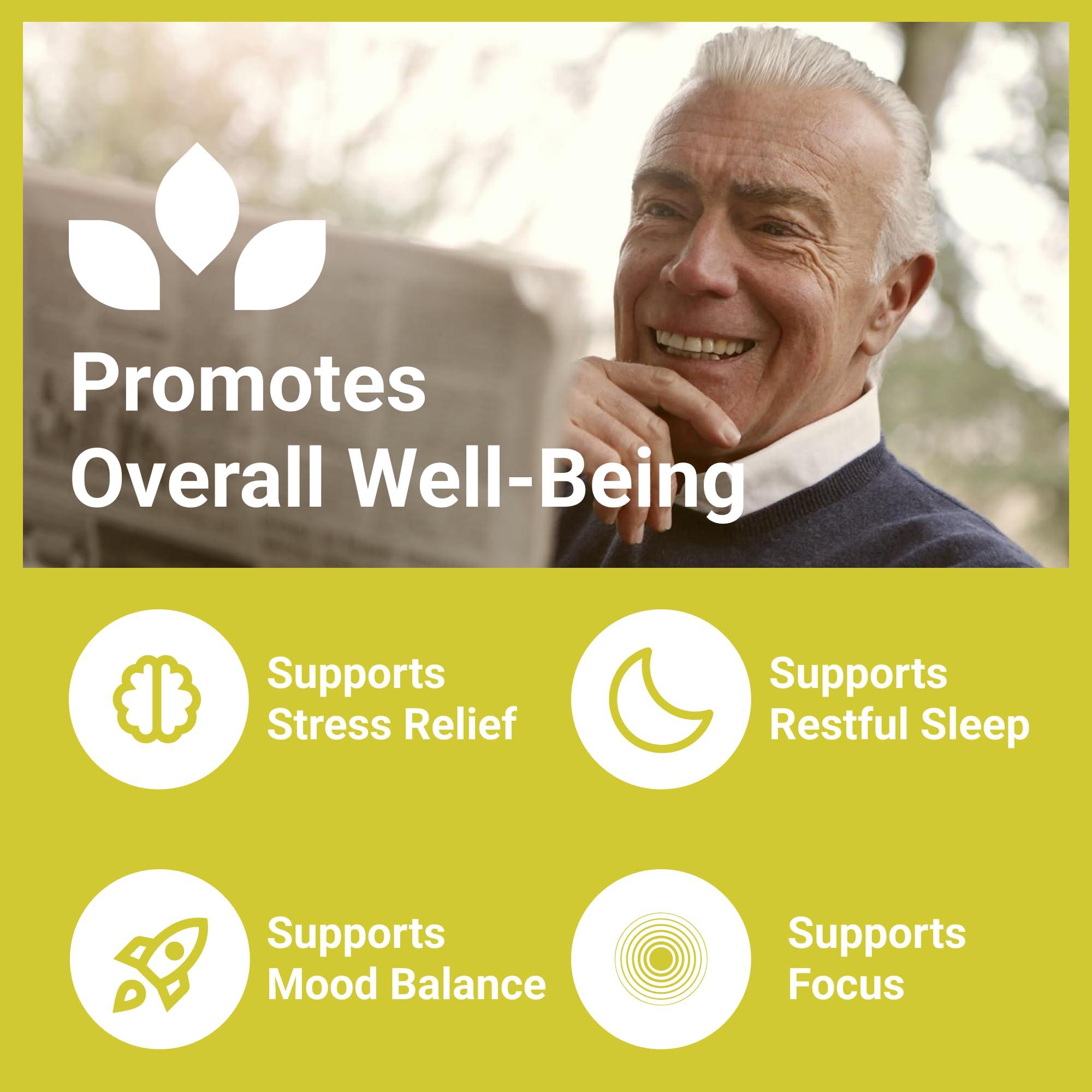 Luma Nutrition Cortisol Reducer and Manager - Ashwagandha + L-Theanine - Cortisol Supplements for Women and Men - Stress Relief, Restful Sleep, Detox, Lower and Control - 60 Capsules - Image 2