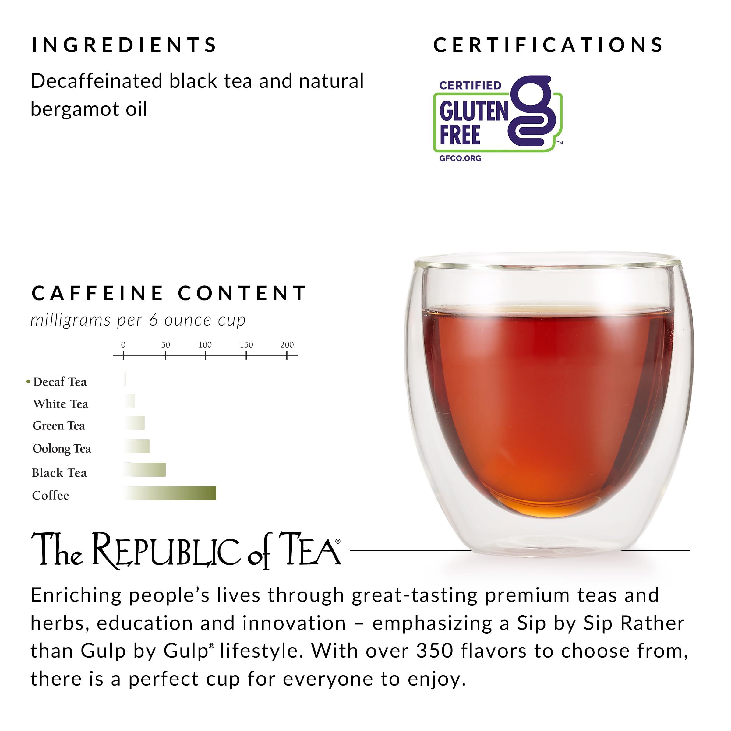 The Republic of Tea - Earl Greyer Decaf Tea, 50 Count - Image 3