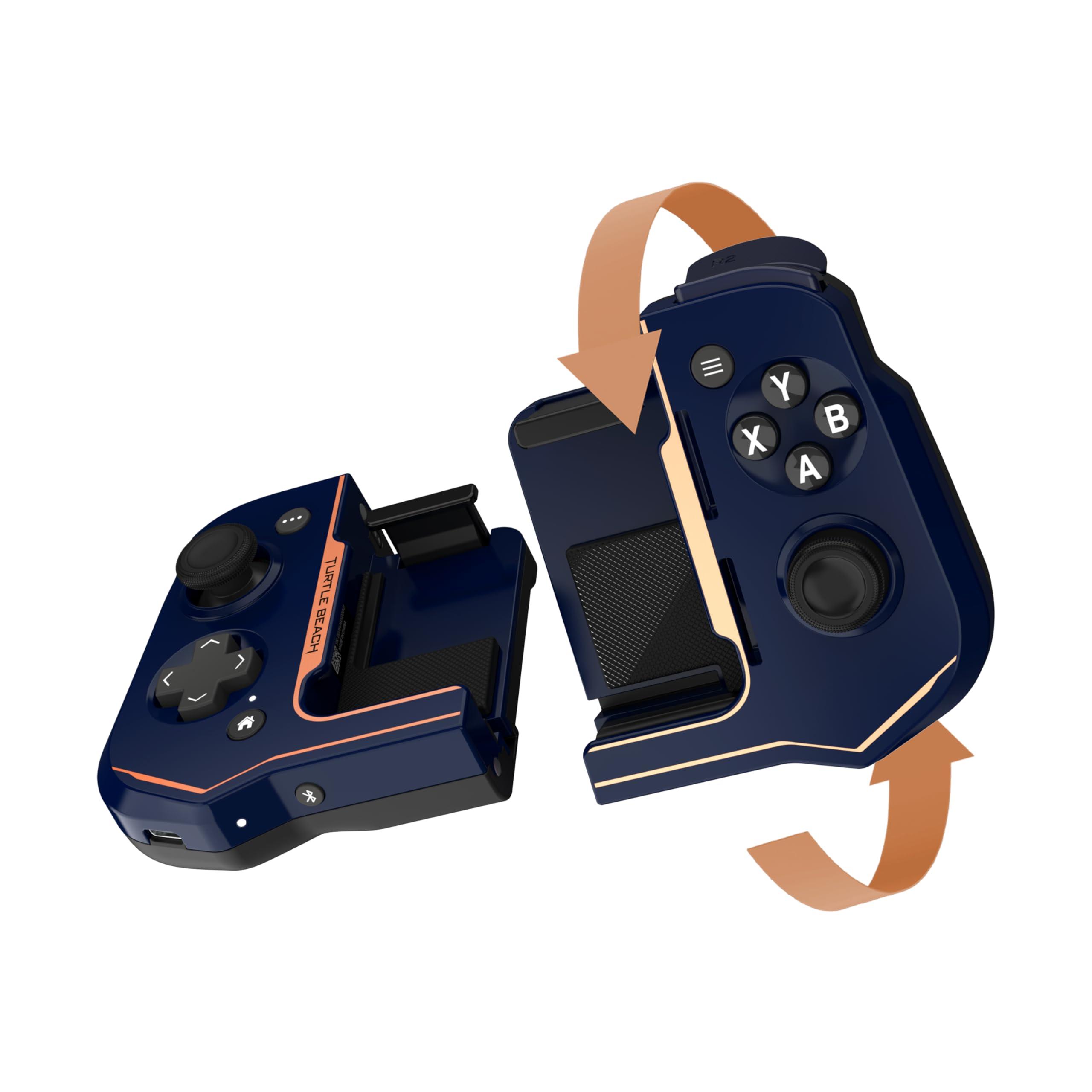 Turtle Beach Atom Mobile Game Controller with Bluetooth for Cloud Gaming on iPhone with Compact Shape, Console Style Controls & Low Latency Bluetooth – Cobalt Blue - Image 5