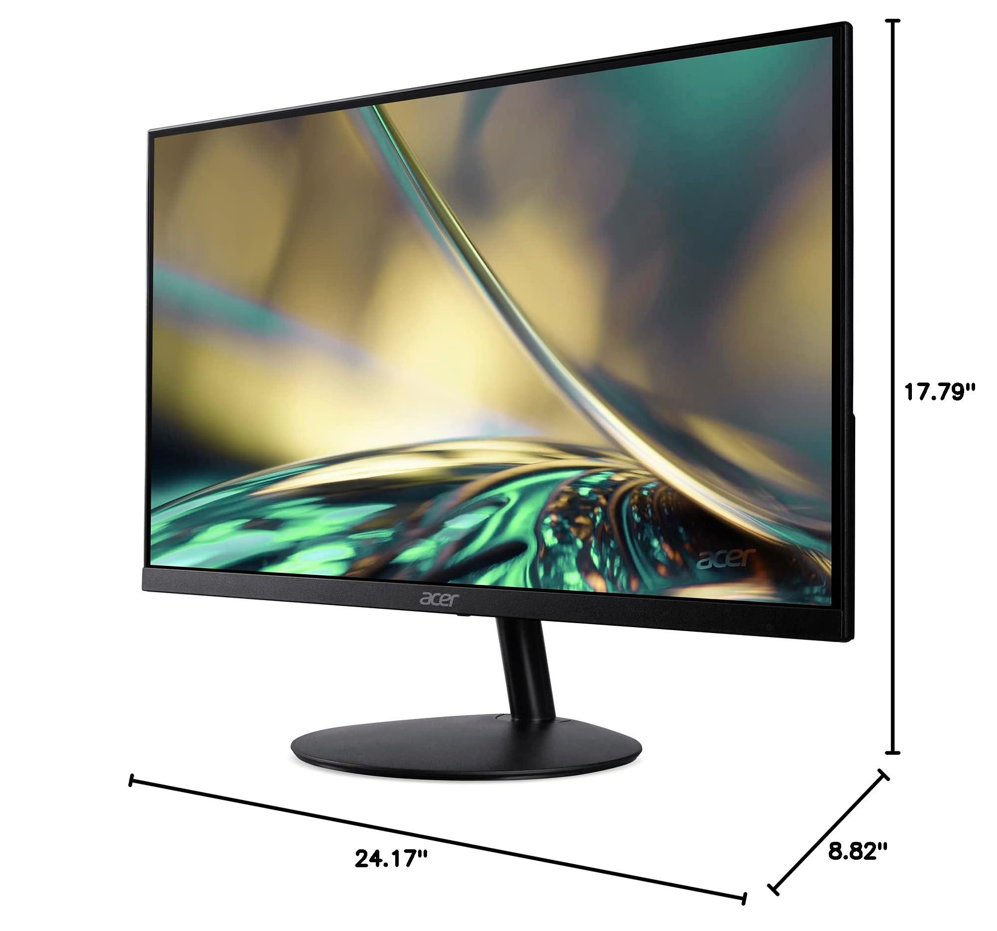 Acer SB272U Ebiip 27" WQHD 2560x1440 IPS Zero-Frame Gaming Office Monitor | AMD FreeSync Technology | Ultrathin Stylish Design | 100Hz | 1ms VRB | Low Blue Light | Display Port & 2 x HDMI 2.0 Ports - Image 14