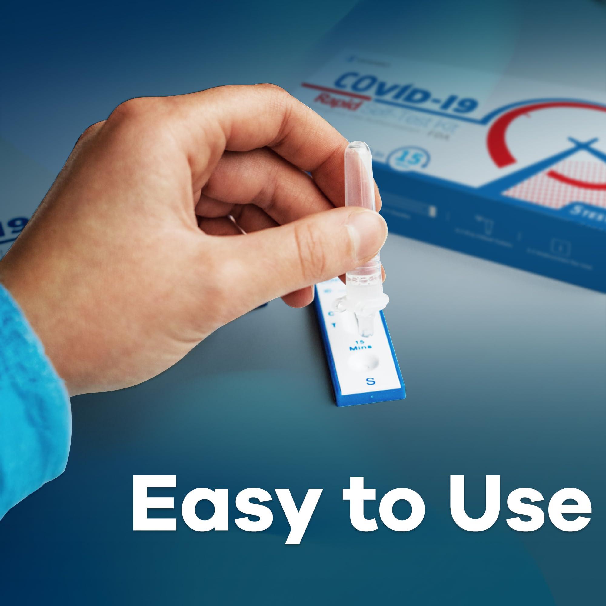Genabio COVID-19 Antigen Rapid Self-Test Kit (5 Pack) – FDA EUA Authorized | 15 Min at-Home Results | FSA/HSA Reimbursable | OTC Nasal Swab | Easy Self-Test | (1 Pack, 5 Tests) - Image 7