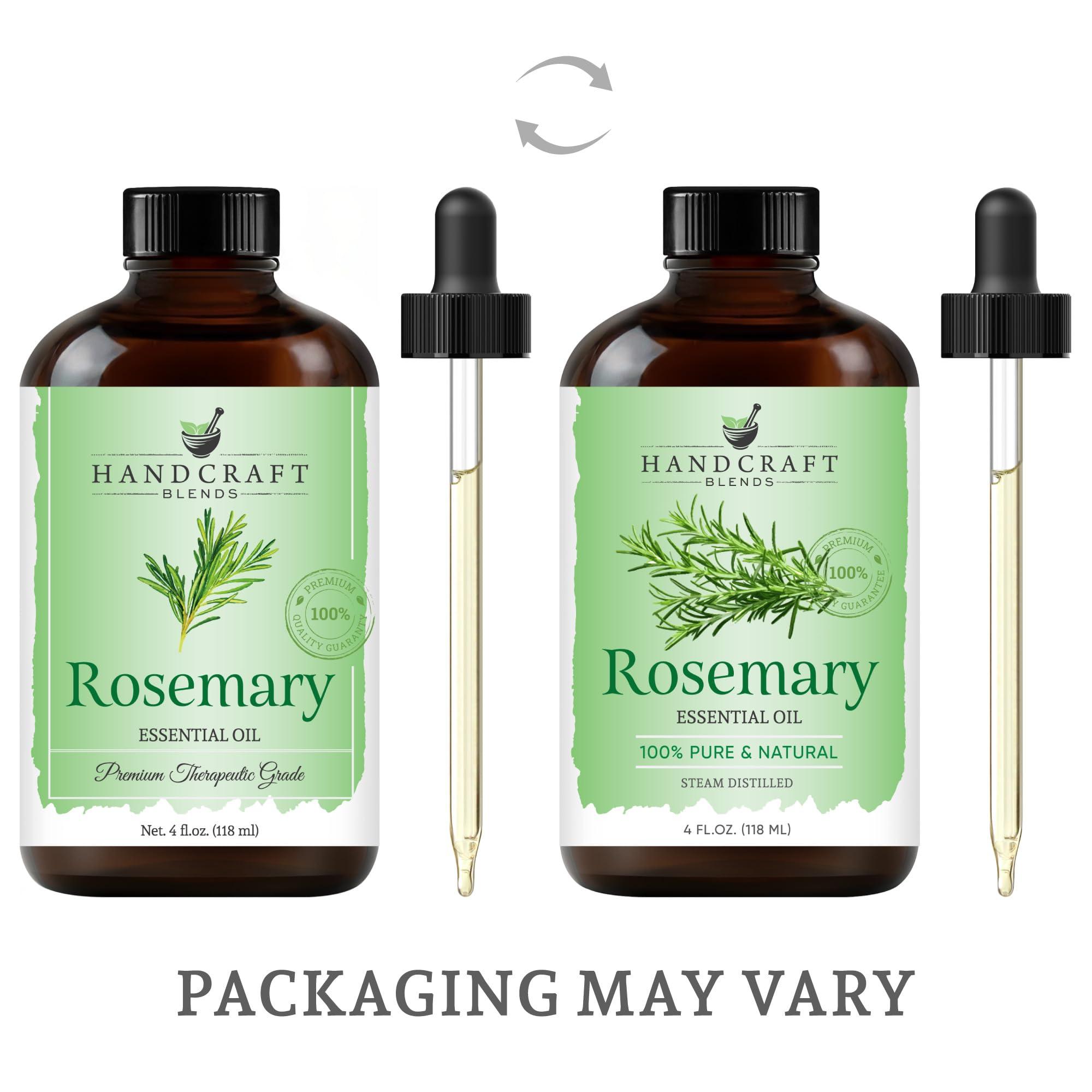Handcraft Blends Rosemary Essential Oil - Huge 4 Fl Oz - 100% Pure and Natural - Premium Grade Essential Oil for Diffuser and Aromatherapy, and DIY Soap Making - Image 2