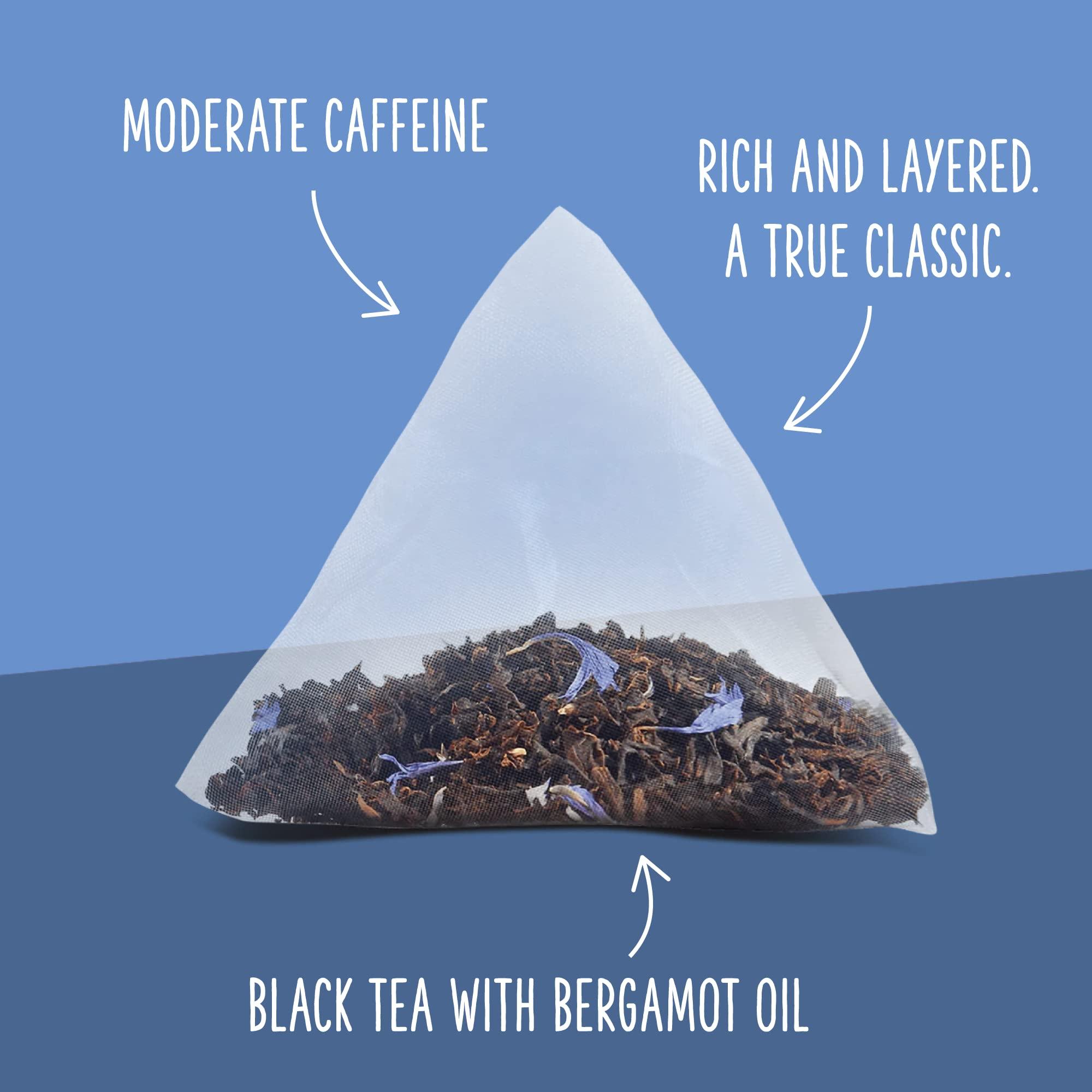 Two Leaves and a Bud Organic Earl Grey Tea Bags, Whole Leaf Caffeinated Black Tea in Compostable Sachets, Caffeinated Black Tea Flavored with Bergamot, Add Milk and Sugar, 15 Count (Pack of 1) - Image 3