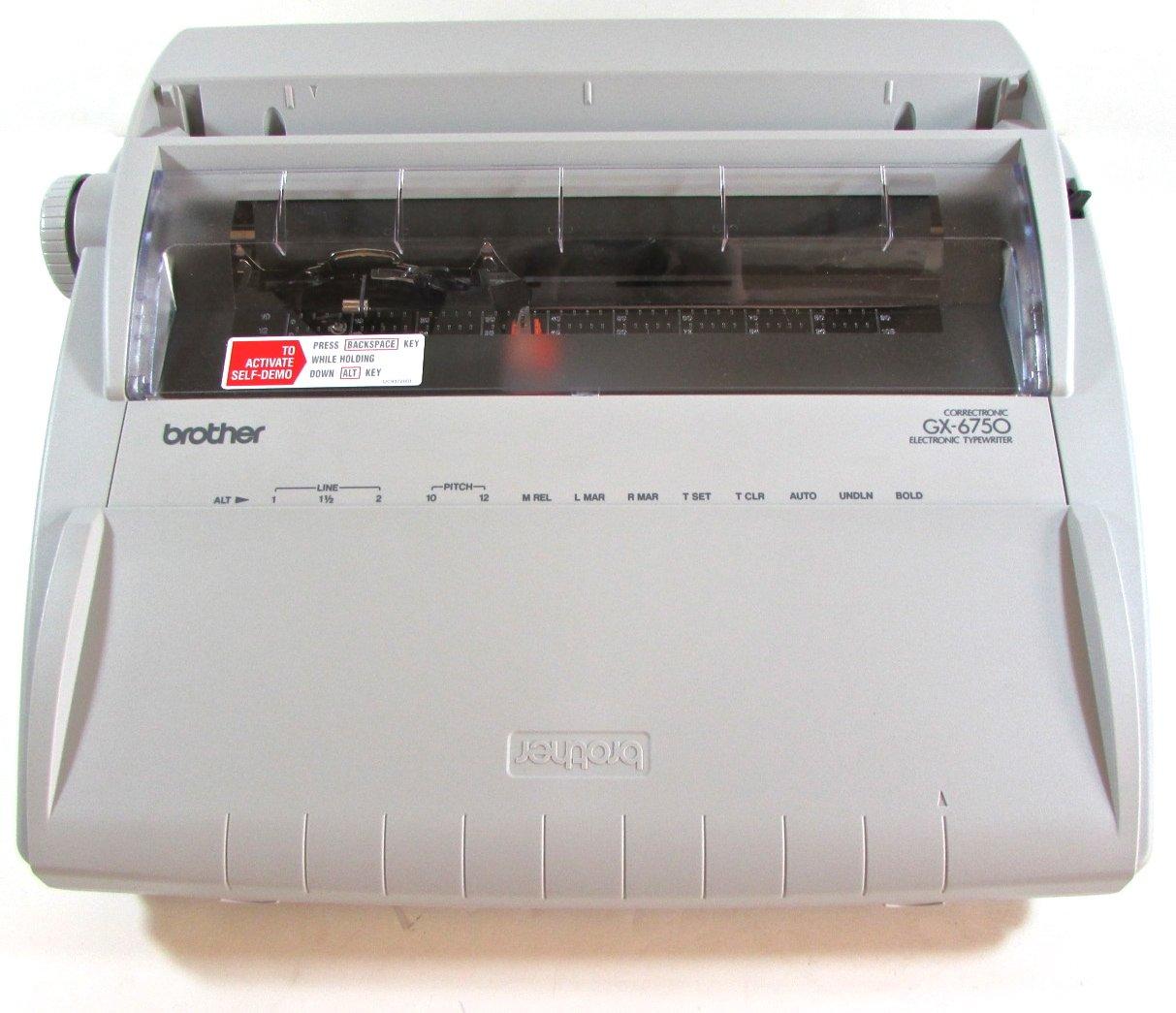 Brother GX-6750 Daisy Wheel Electric Typewriter - Image 3