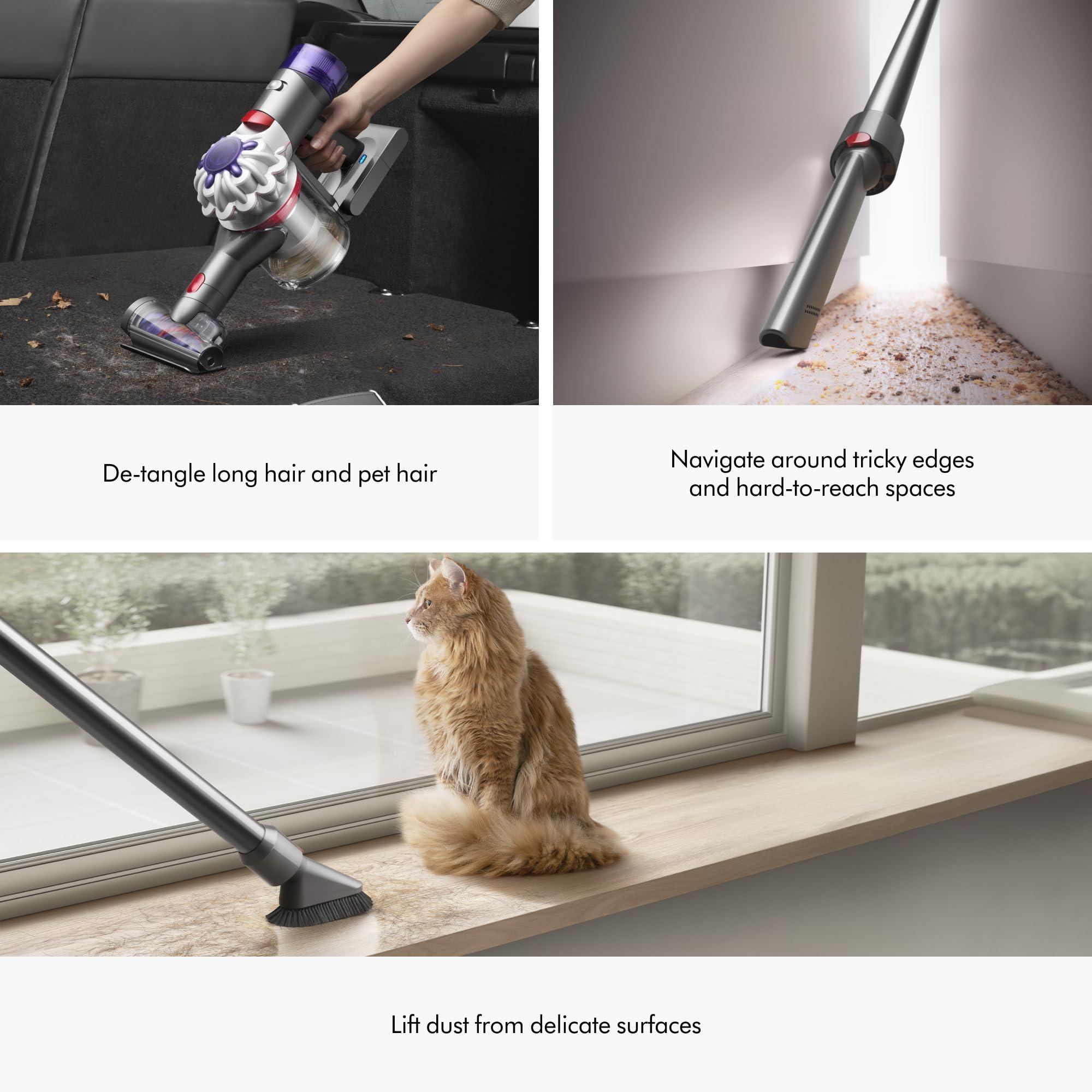 Dyson V8 Plus Cordless Vacuum, Silver/Nickel - Image 6