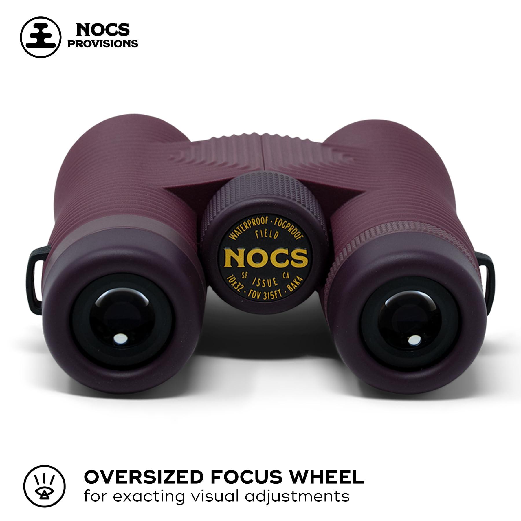 Nocs Provisions Field Issue Compact 10x32 Waterproof Binoculars, Shockproof, Fogproof, 10X Magnification, Bak4 Prism, Multi-Coated Lenses for Adults & Kids, Bird Watching, Hunting & Wildlife Viewing - Image 2