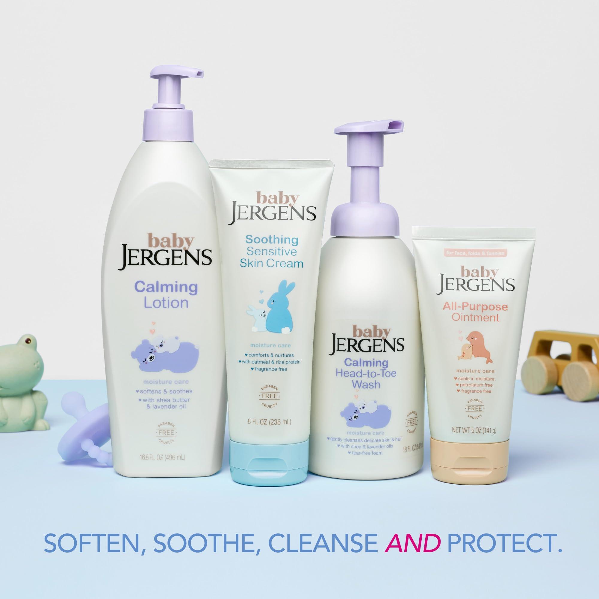 Jergens Baby Calming Lotion, Baby Calming Lotion, Lavender Baby Lotion, Baby Moisturizer with Shea Butter and Lavender Oil, 16.8 Fl Oz - Image 7