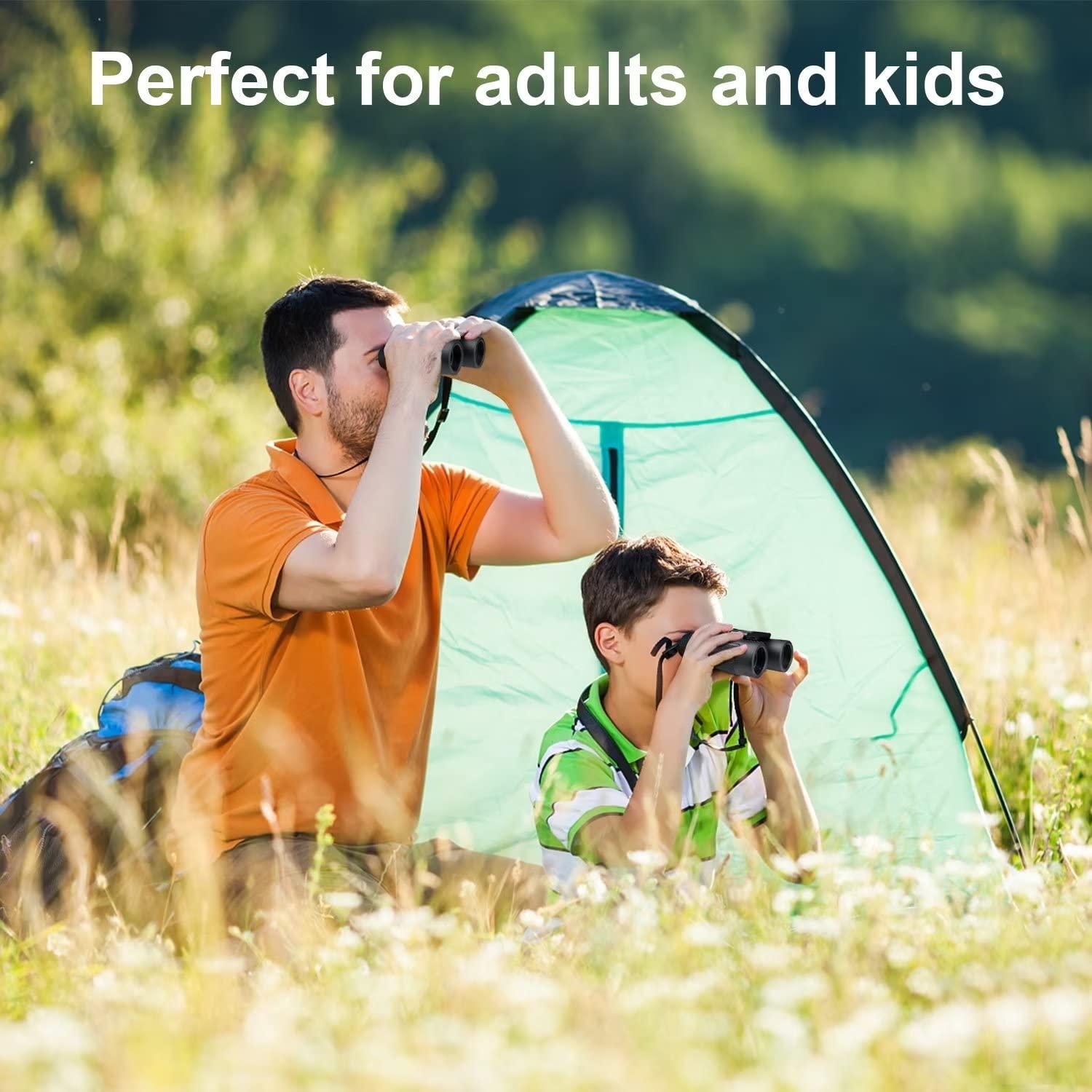 DRANBOL 12X25 Mini Pocket Binoculars for Adults Kids, Small Compact Binoculars for Bird Watching, Opera Concert - Image 8