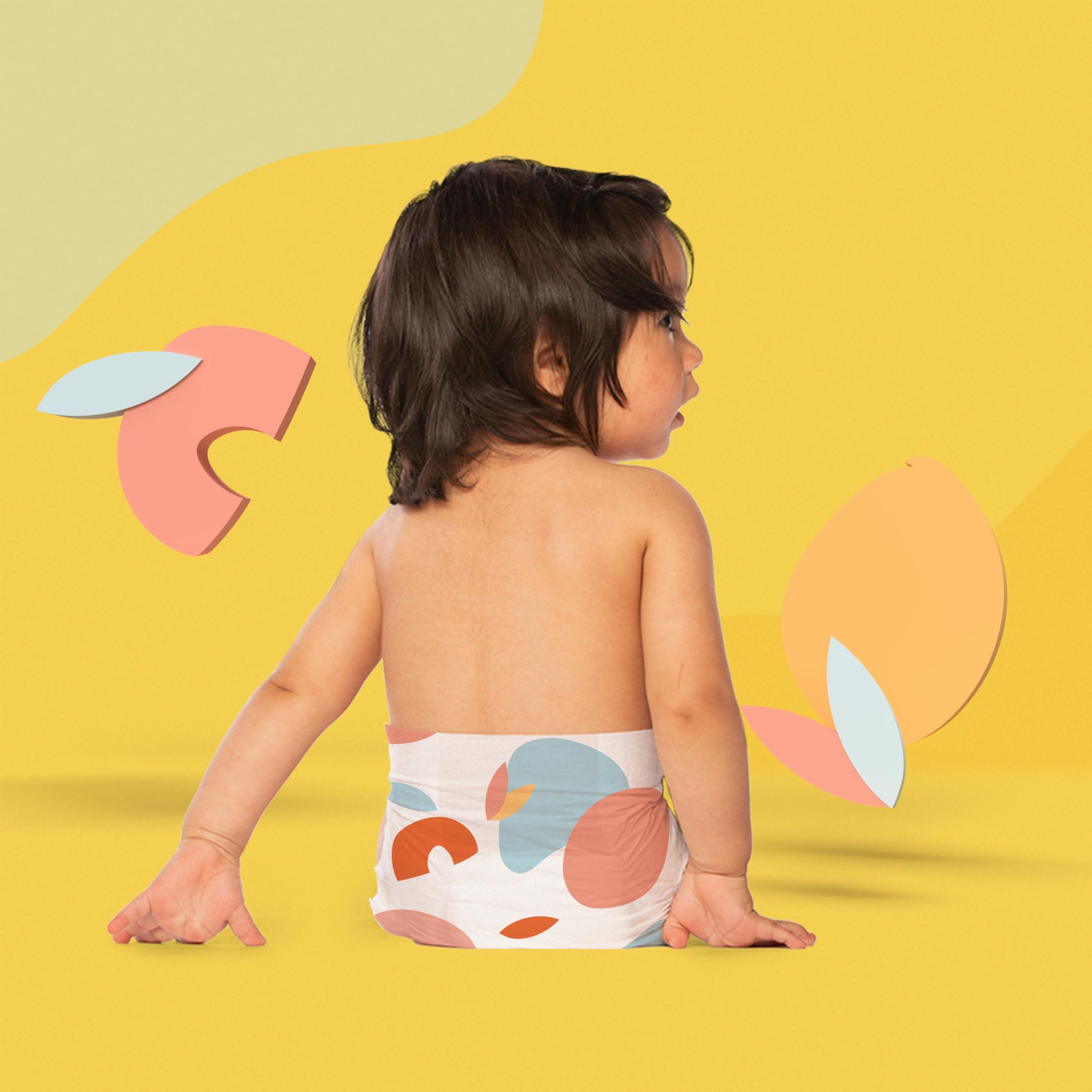 Hello Bello Premium Diapers Size 4, Honeysuckle Designs, 58ct Club Box, Hypoallergenic and Extra Absorbent - Image 8