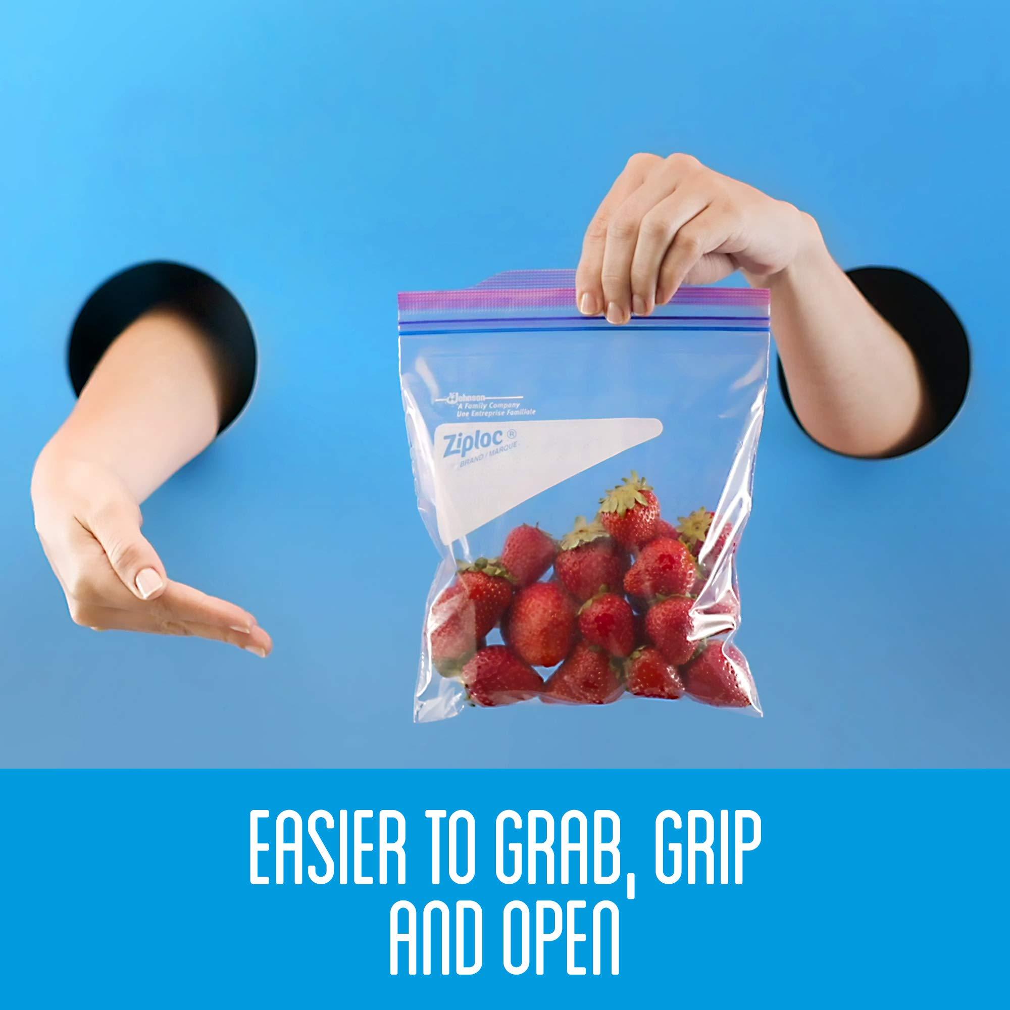 Ziploc Storage Bags with New Grip 'n Seal Technology, For Food, Sandwich, Organization and More, Gallon, 19 Count - Image 9