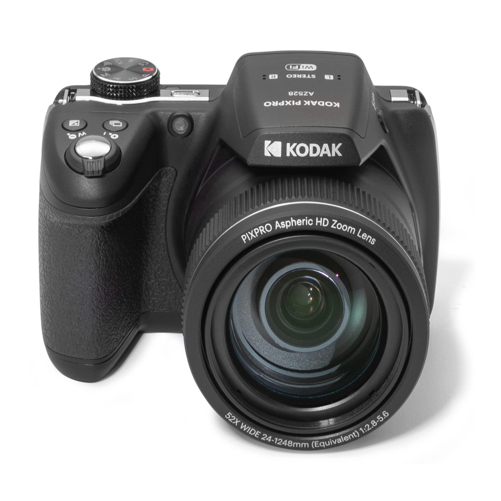 Kodak PIXPRO Astro Zoom AZ528-BK 16 MP Digital Camera with 52x Optical Zoom 24mm Wide Angle Lens 6 fps Burst Shooting 1080P Full HD Video Wi-Fi Connectivity and a 3" LCD Screen (Black) - Image 5