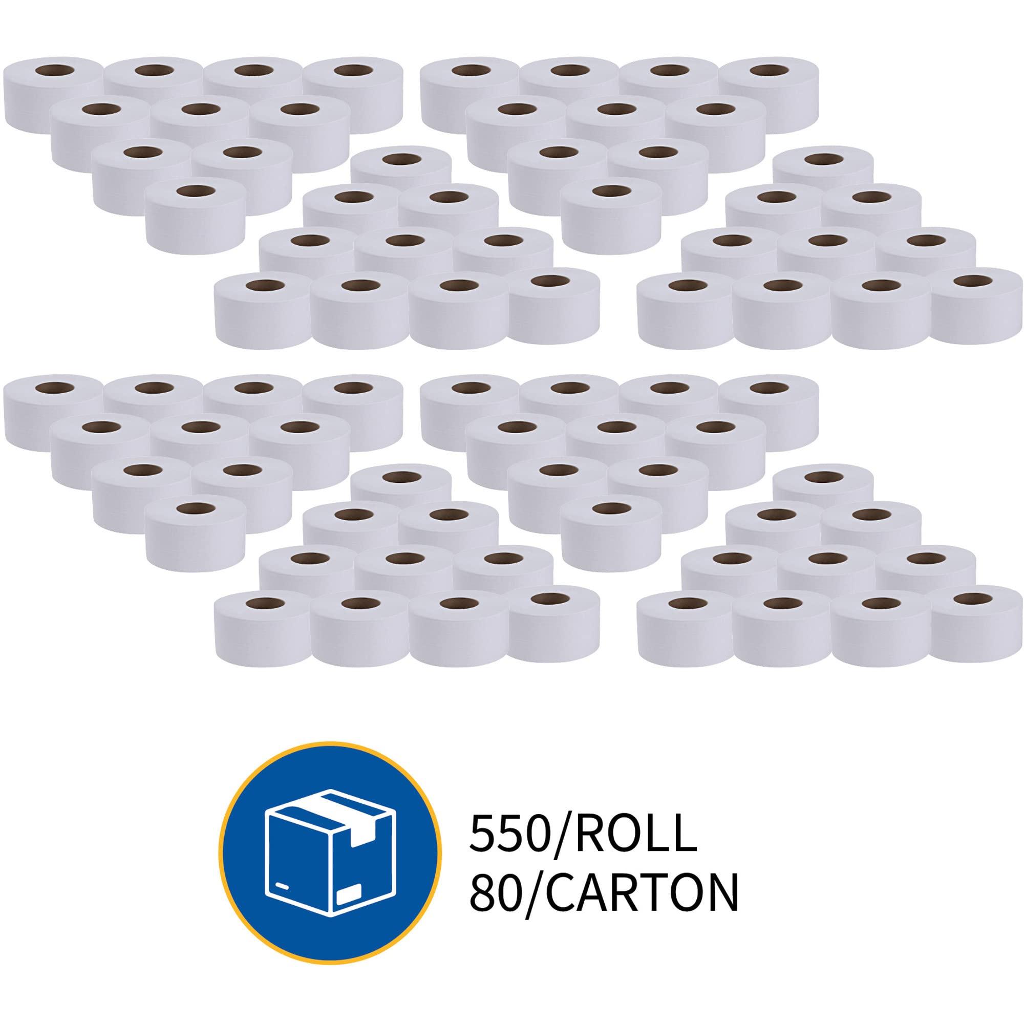Genuine Joe 2-ply Jumbo Roll Dispnsr Bath Tissue, Model:GJO2565012 - Image 12