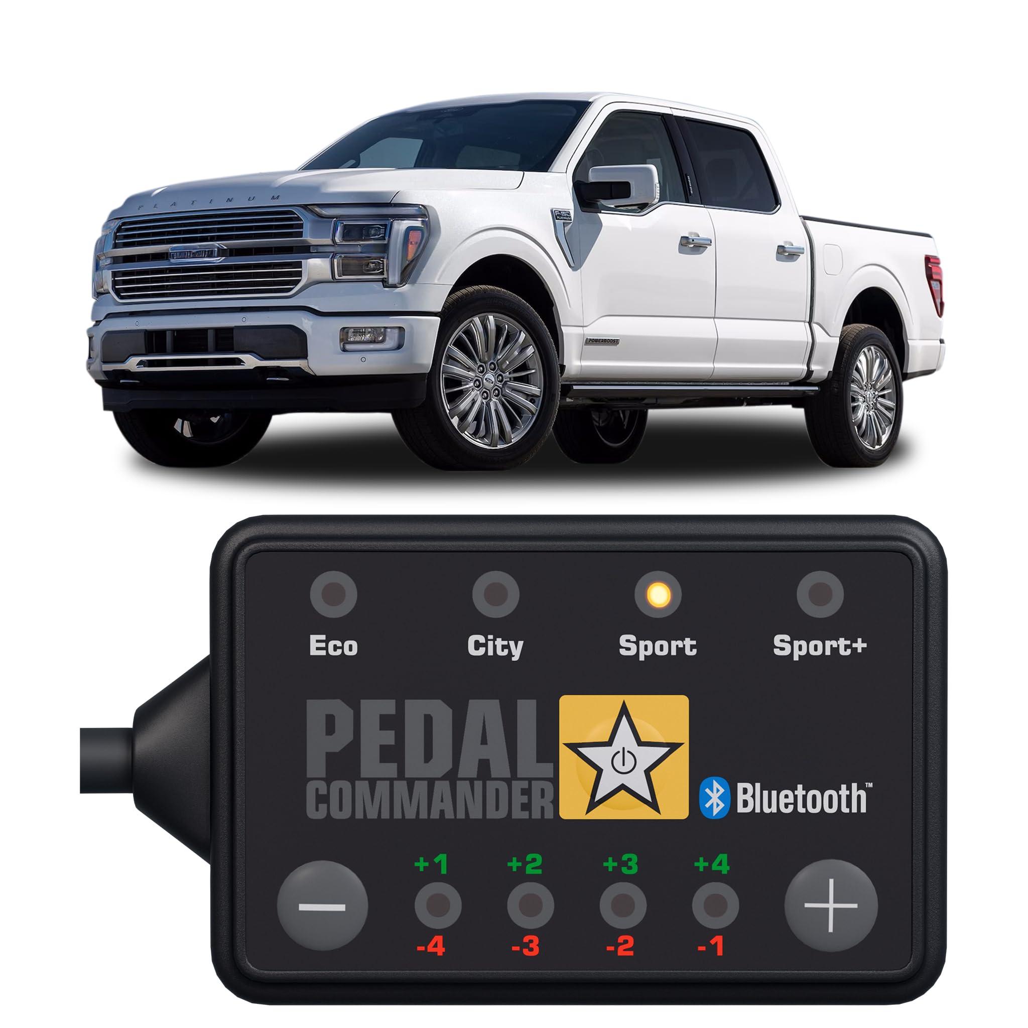PEDAL COMMANDER for Ford F150 Trucks 2011-2025 Throttle Response Controller Fits: XL, XLT, STX, King Ranch, Lariat, Limited, Platinum, Harley Davidson, Raptor, Tremor, Ford F150 Truck Accessories