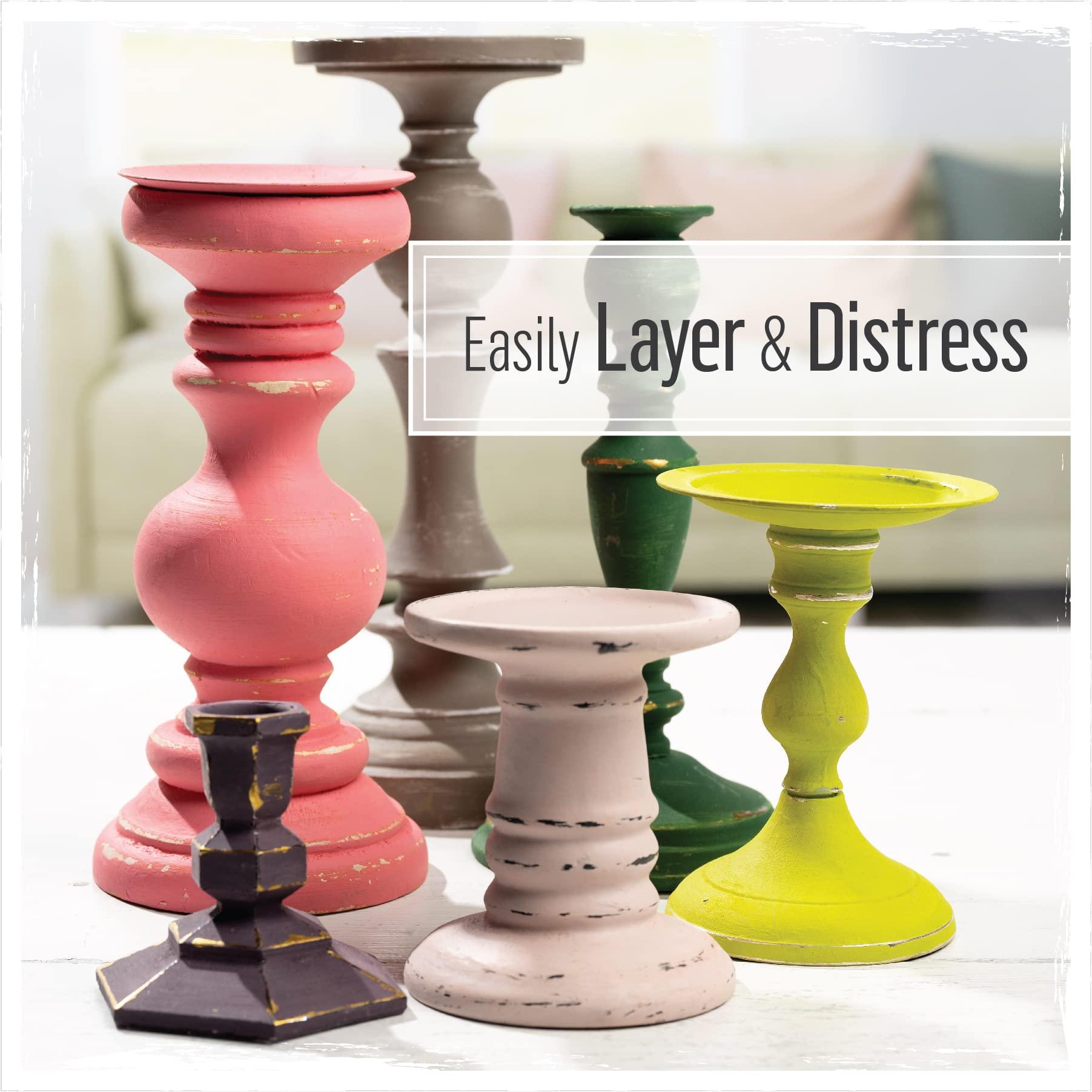FolkArt 6443 Home Décor Chalk Furniture & Craft ,Acrylic Paint in Assorted Colors, 2 oz, Rich Black - Image 5