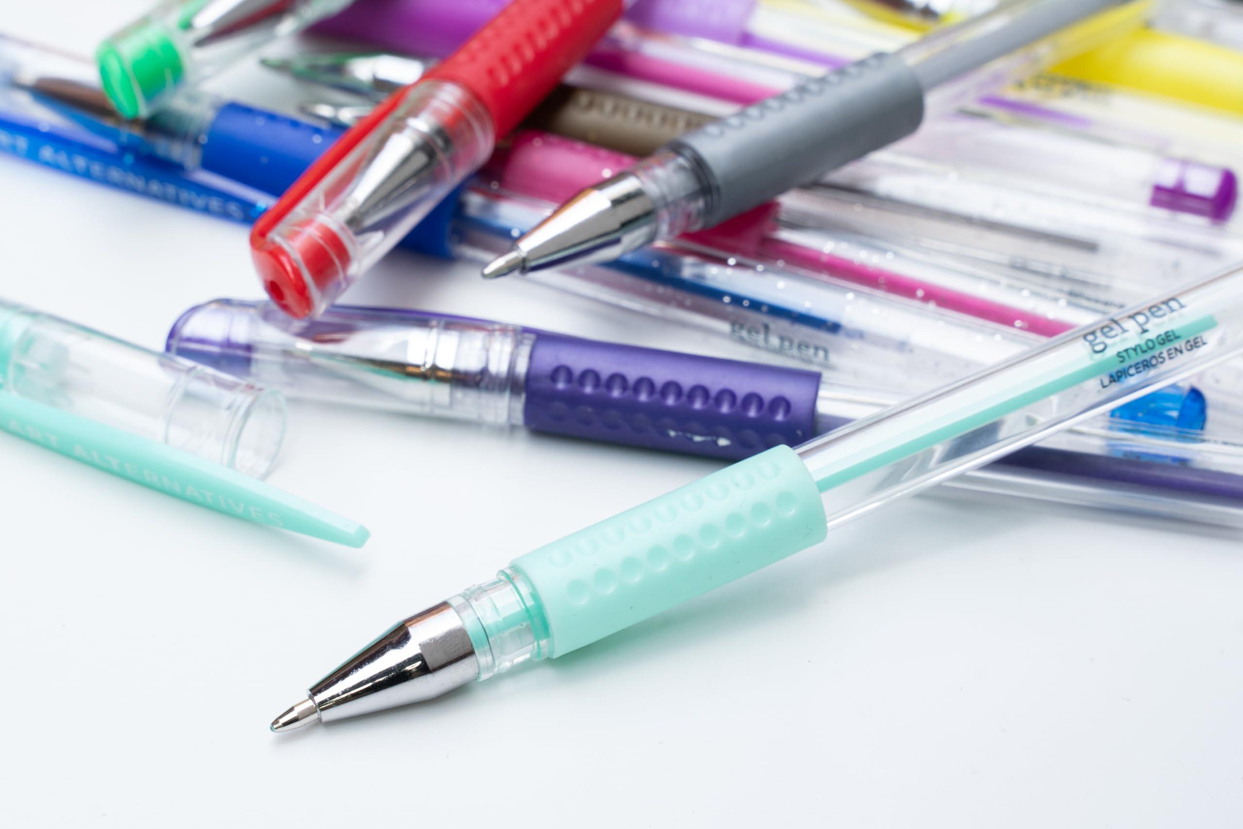 Art Alternatives Gel Pen, White - Ballpoint - Non-Smear + Quick Dry - Writing, Drawing, Coloring, Journal, Planner - Image 3