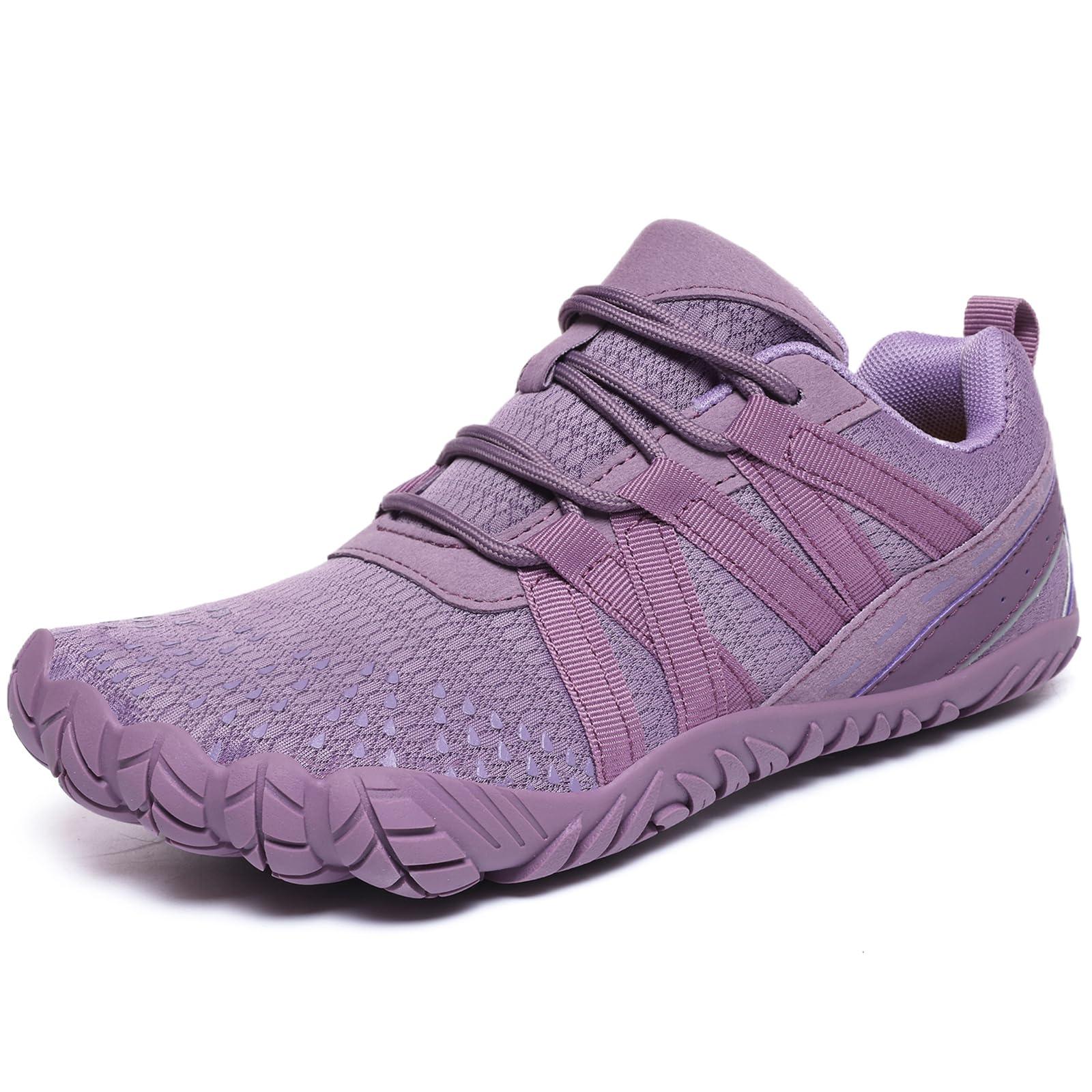 Barefoot Shoes Women Men Minimalist Zero Drop Wide Toe Box Water Shoes Hiking Barefoot Footwear Unisex Sneakers for Workout Cross-Trainer Walking Running Camping Beach Weightlifting Grounding Sport