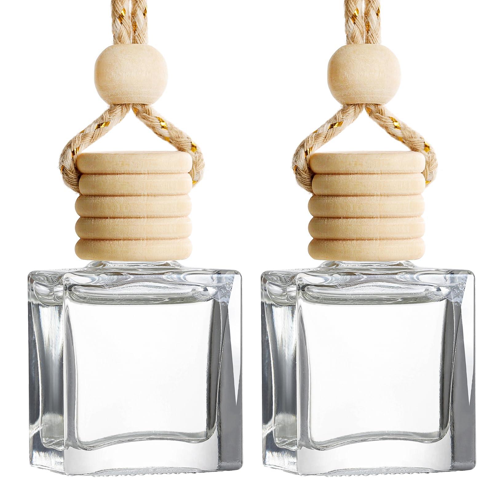 2-Pack Amber Vanilla Car Air Freshener Hanging Long Lasting Car Scent Essential Oil Diffuser Car Perfume Inspired Fragrances for Men for Women by VUTOLLOSA