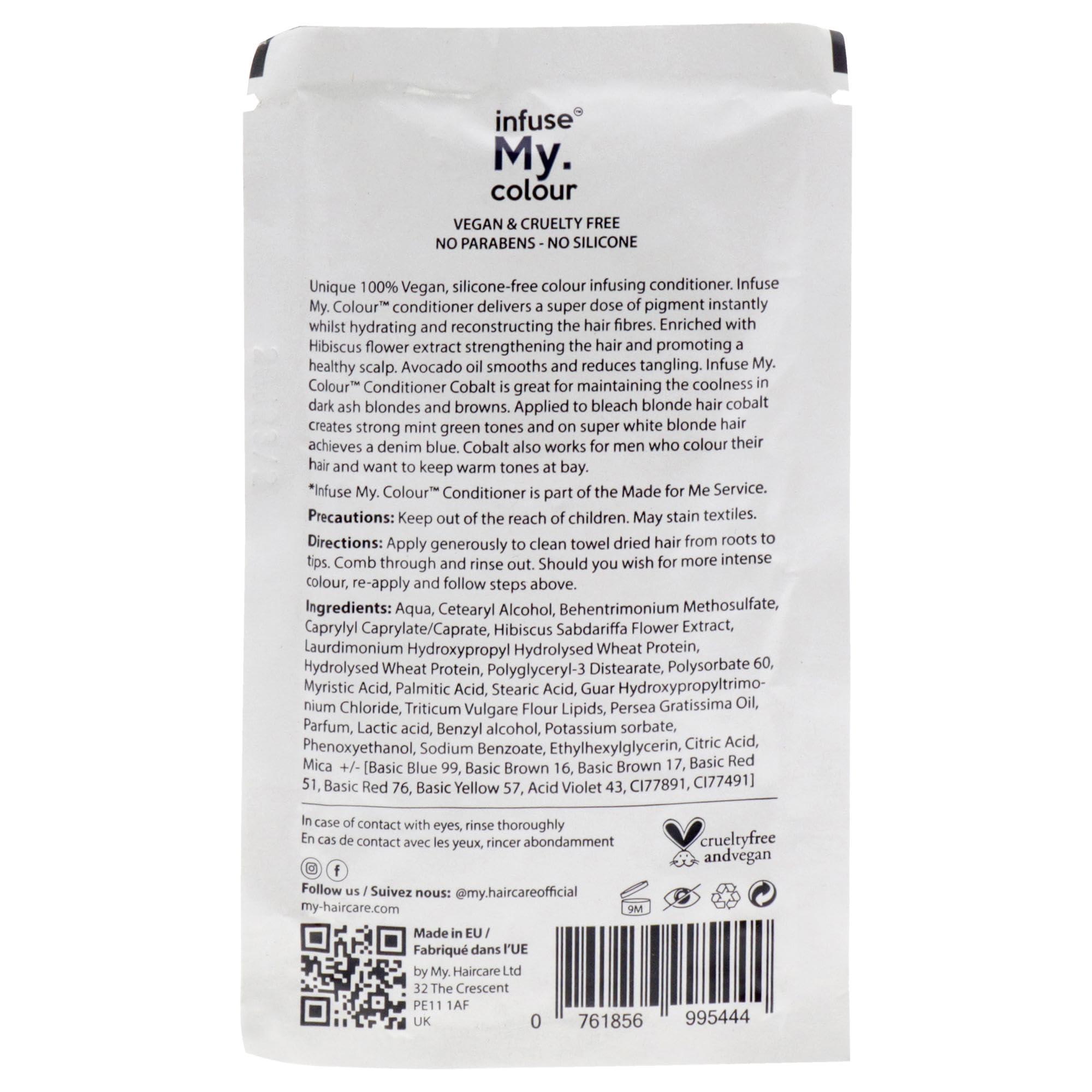 infuse my. colour Cobalt Conditioner Unisex 15 ml - Image 3