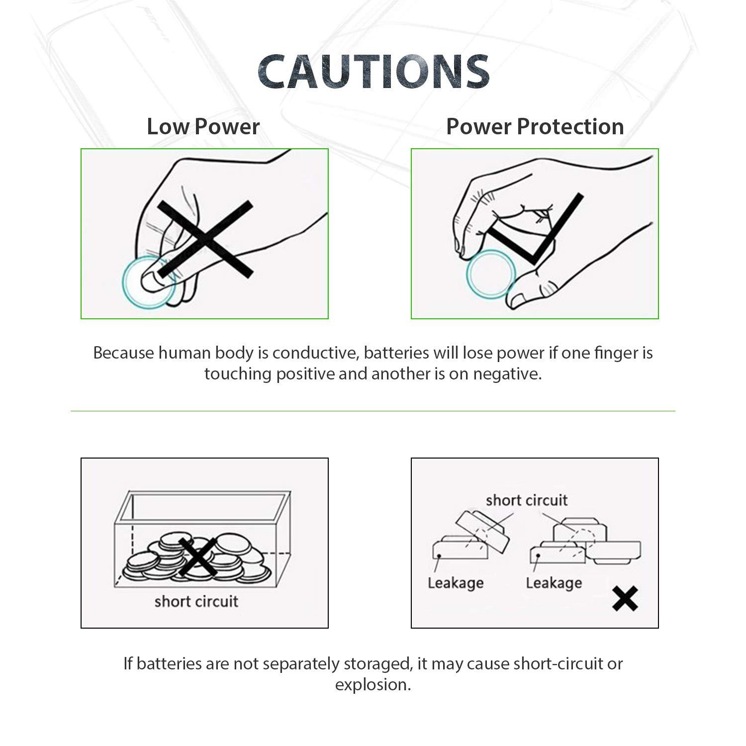 LiCB CR2032 Battery,Long-Lasting & High Capacity CR 2032 3V Coin & Button Cell Lithium Batteries with Adaptive Power and Superior Safety (20-Pack) - Image 6