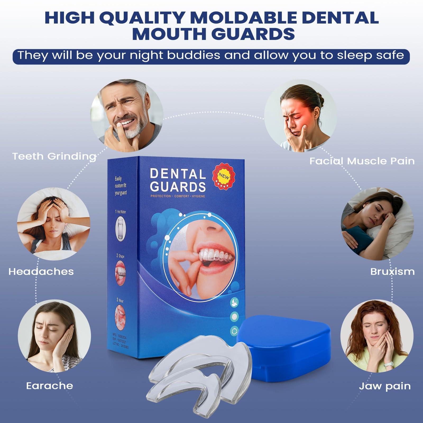 Anti Grinding Guard,Mouth Guard for Grinding Teeth at Night,Night Guards for Teeth Grinding for Adults - Image 5