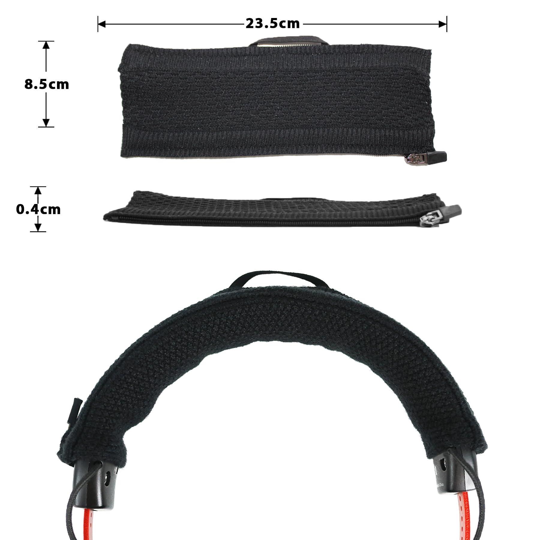 Adhiper Headband Cover for Sony WH-1000XM6 Audio Technica M50X, M40X, M Series & Alpha & HyperX Cloud, Cloud 1/2/3/Pro Series & Corsair Virtuoso XT, SE, Headband Cover for ATH Beats Bose Sennheiser - Image 2