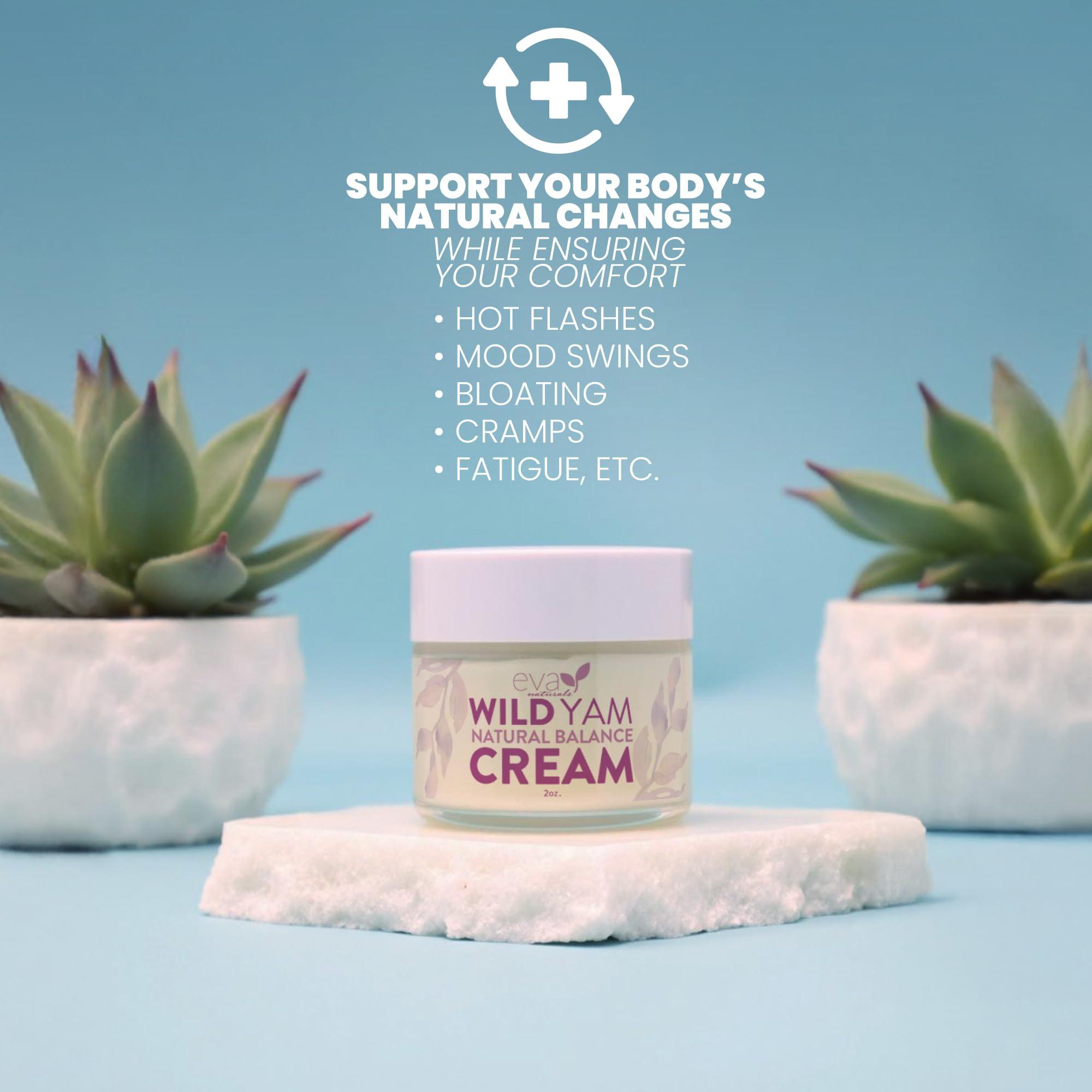 Wild Yam Cream For Hormone Balance - Wild Yam Root Moisturizer With Chaste Tree Berries & Red Clover - Shea Butter Moisturizer For Hormonal Balancing - Enriched Wild Yam Root Cream For Women (2 oz) - Image 5