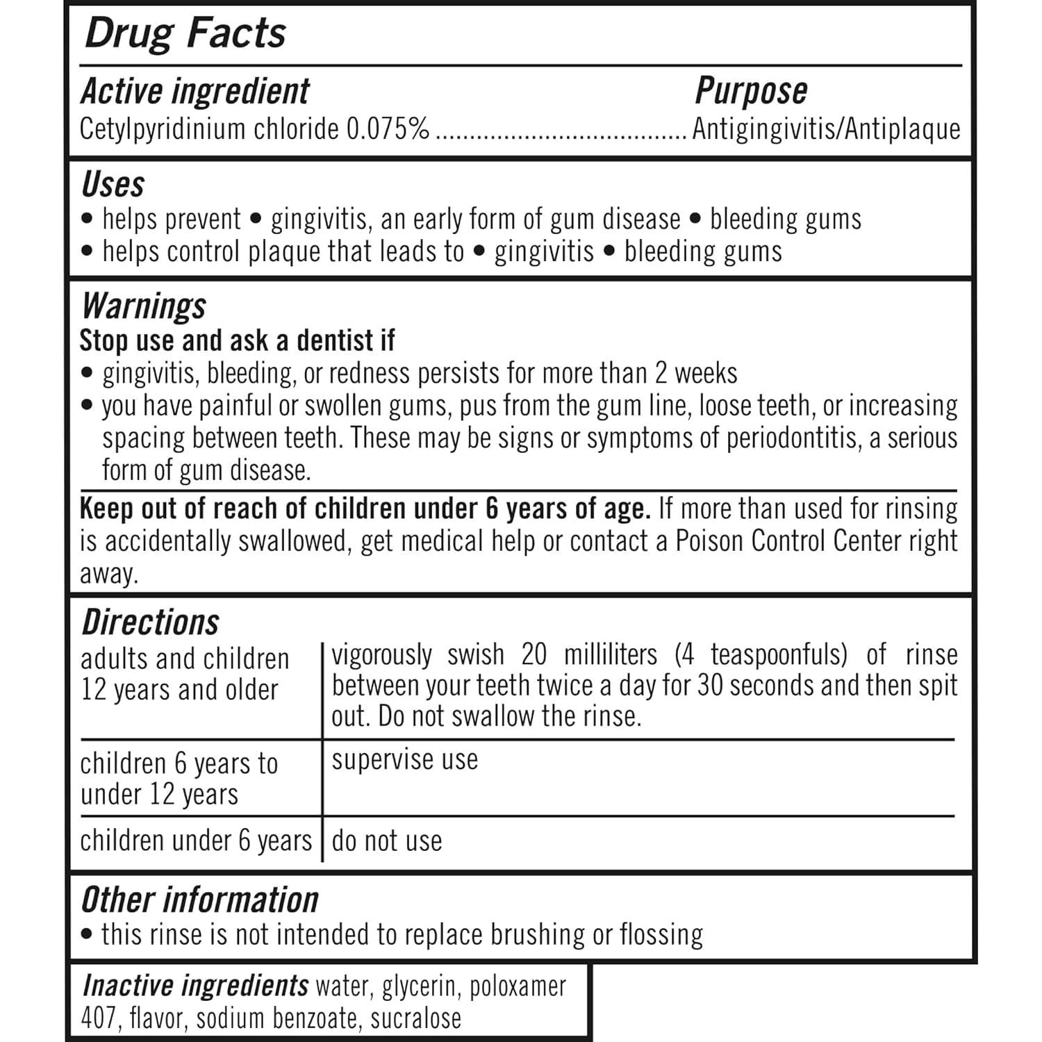 TheraBreath Plaque Control Pre-Brush Oral Rinse, Refreshing Mint Flavor, Antigingivitis and Antiplaque Rinse, Dentist Formulated, Alcohol Free, 16 Fl Oz (Pack of 2) - Image 10