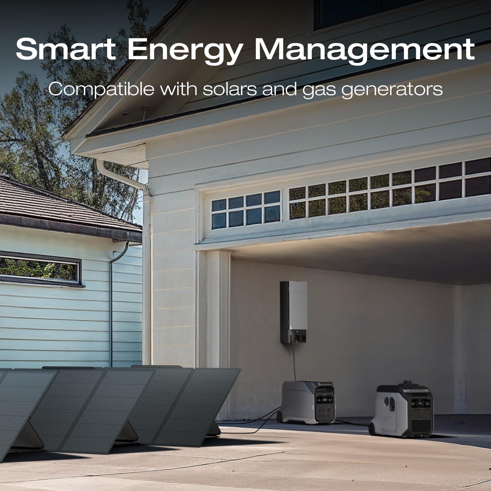 EF ECOFLOW Smart Home Panel 2, the Center of the Whole-home Backup Solution, Compatible with DELTA Pro Ultra, DELTA Pro 3, Solars and Gas Generators - Image 3