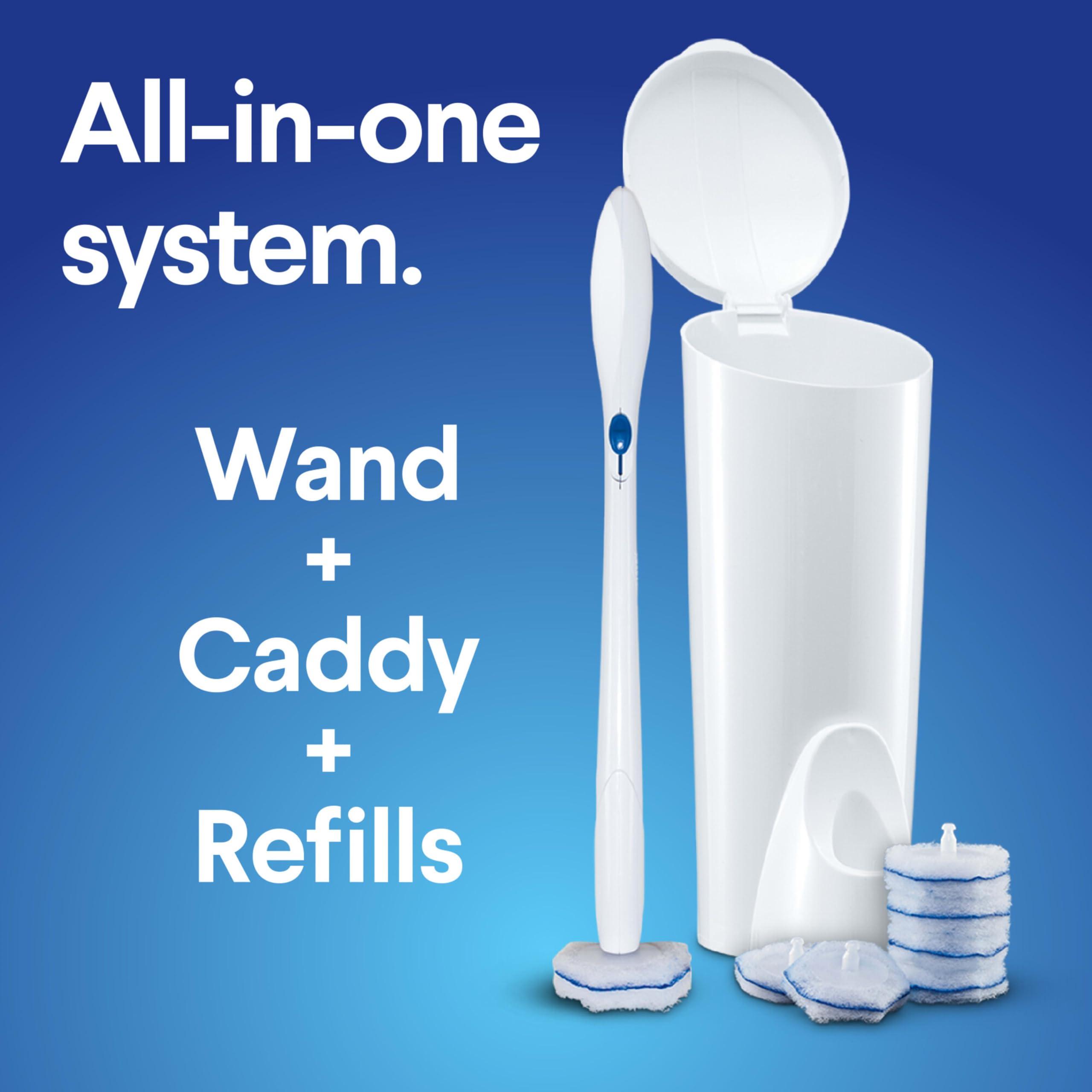 Clorox Toilet Wand Toilet Cleaning Kit, ToiletWand, Caddy and 6 Refills (Pack May Vary) - Image 3
