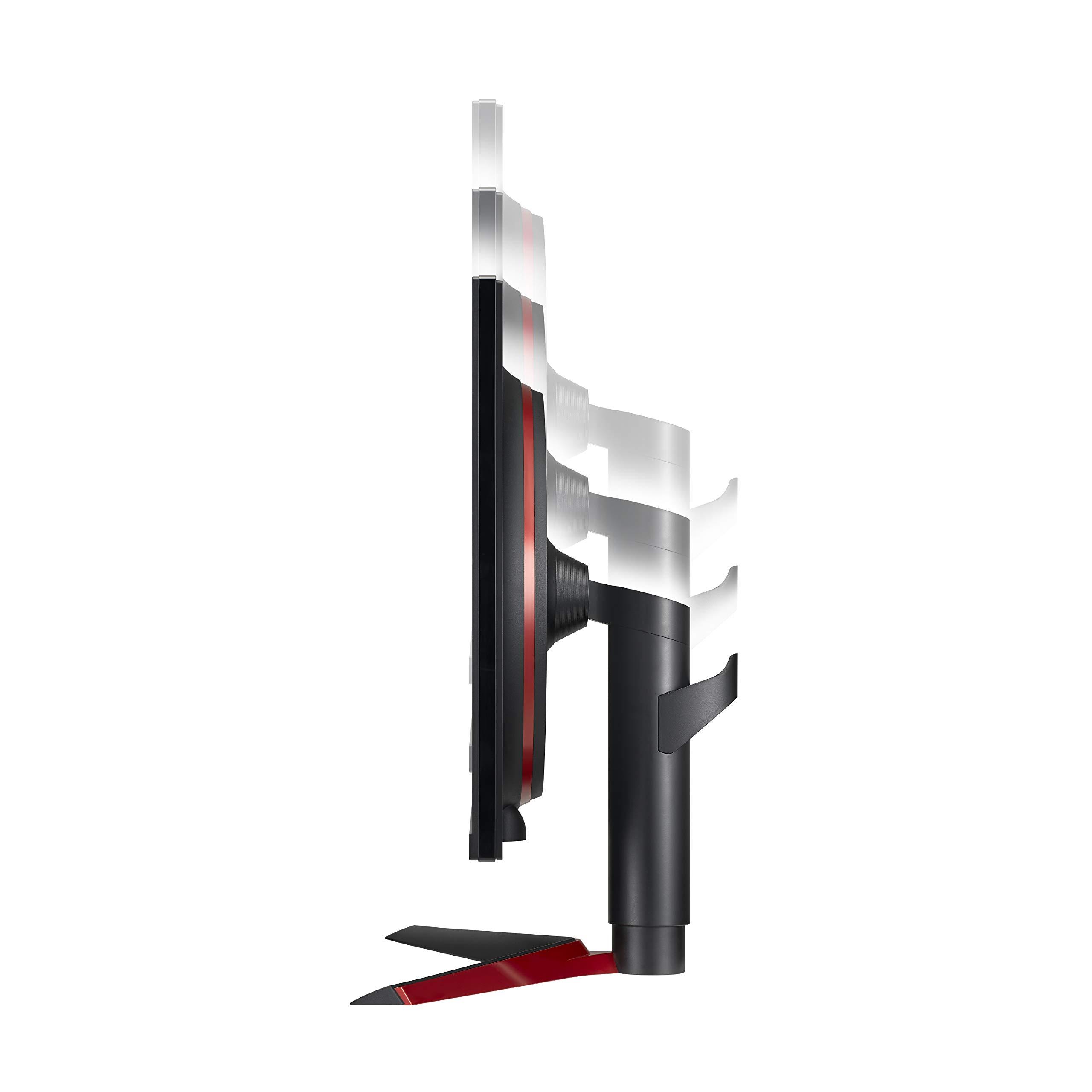 LG UltraGear QHD 27-Inch Gaming Monitor 27GL83A-B - IPS 1ms (GtG), with HDR 10 Compatibility, NVIDIA G-SYNC, and AMD FreeSync, 144Hz, Black - Image 4