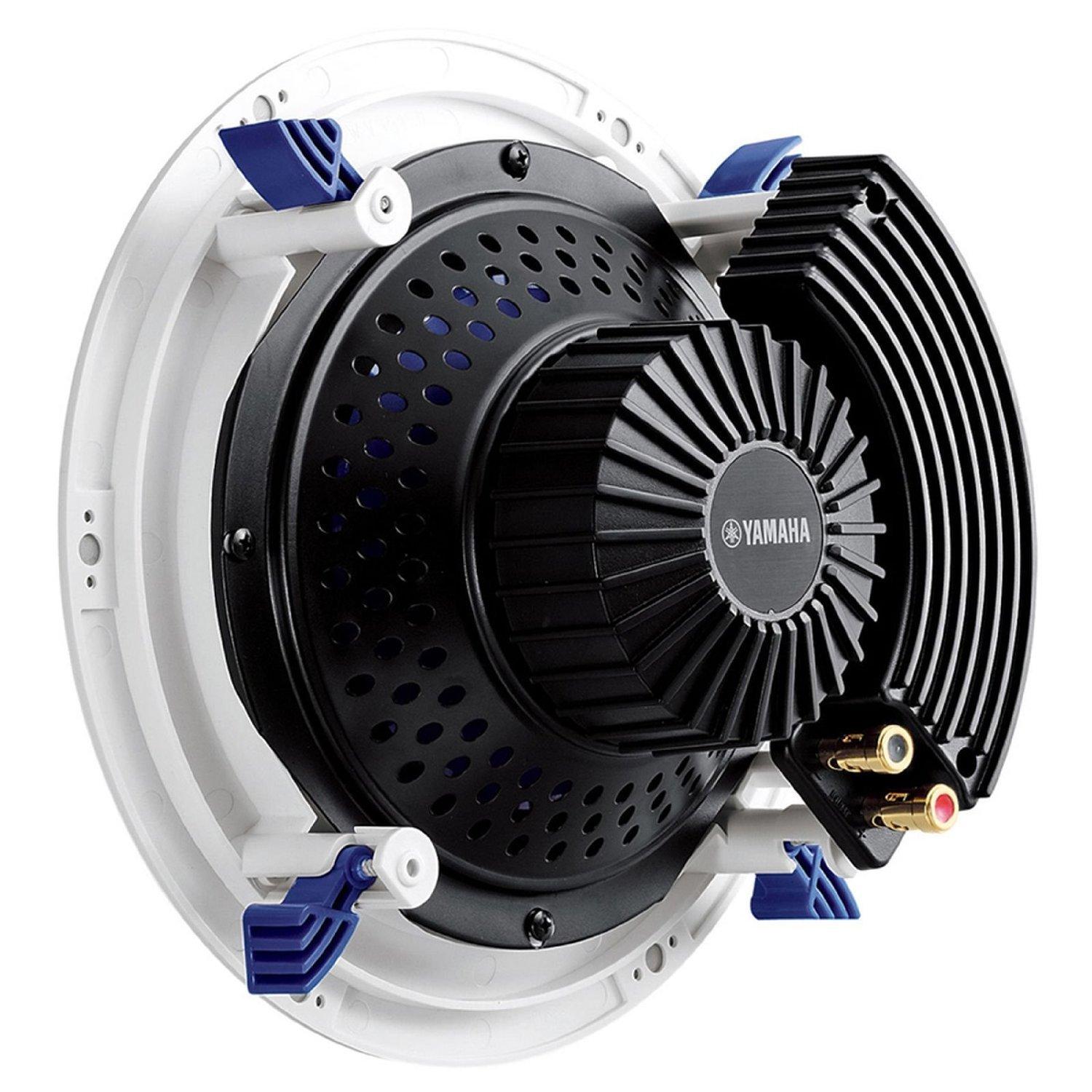 Yamaha NS-IC800 140 Watt 8-Inch 2-Way In-Ceiling Speakers - Pair (White) - Image 2