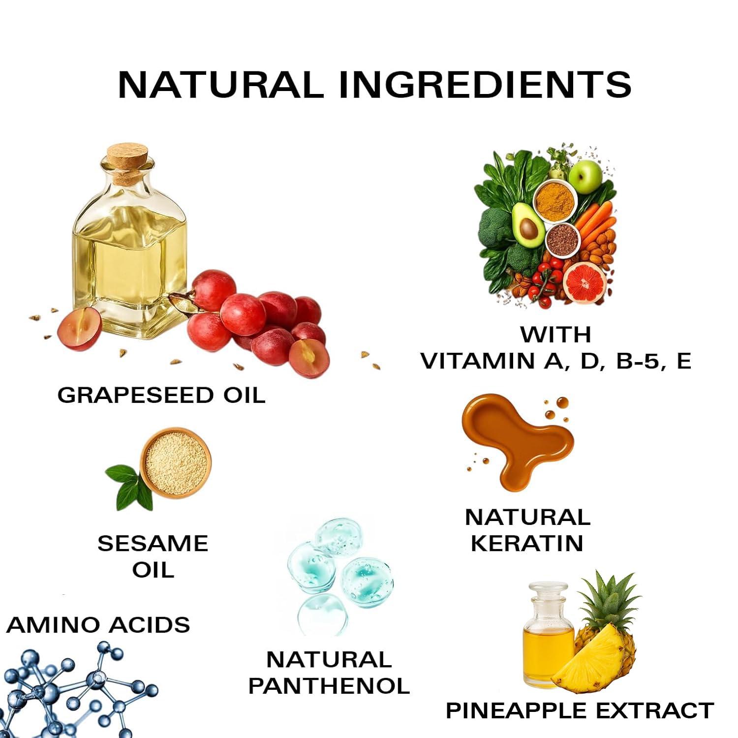 Beauty Power Nail Oil Cuticle Pen - Pineapple - Nail Strengthener & Growth Serum with Vitamin A, D, E, B5, Grapeseed & Natural Oils - Repair for Brittle, Peeling, Thin Nails - Twist Brush Pen - Image 3