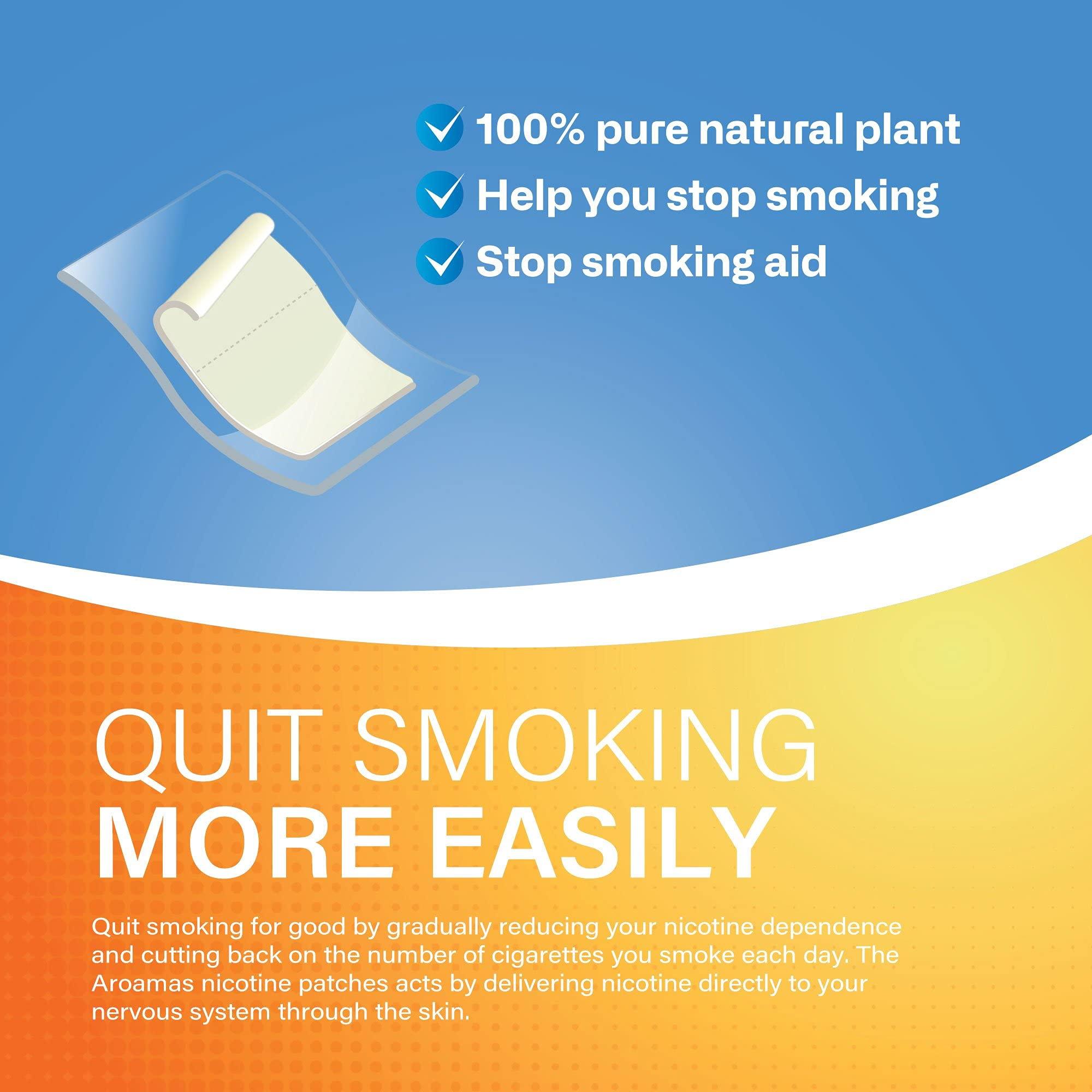 Nicotine Patches to Help Quit Smoking, Stop Smoking - Delivered Over 24 Hours Nicotine Transdermal System to Stop Smoking Aids That Work (Stop Smoking 21mg [Step 1]) - Image 4