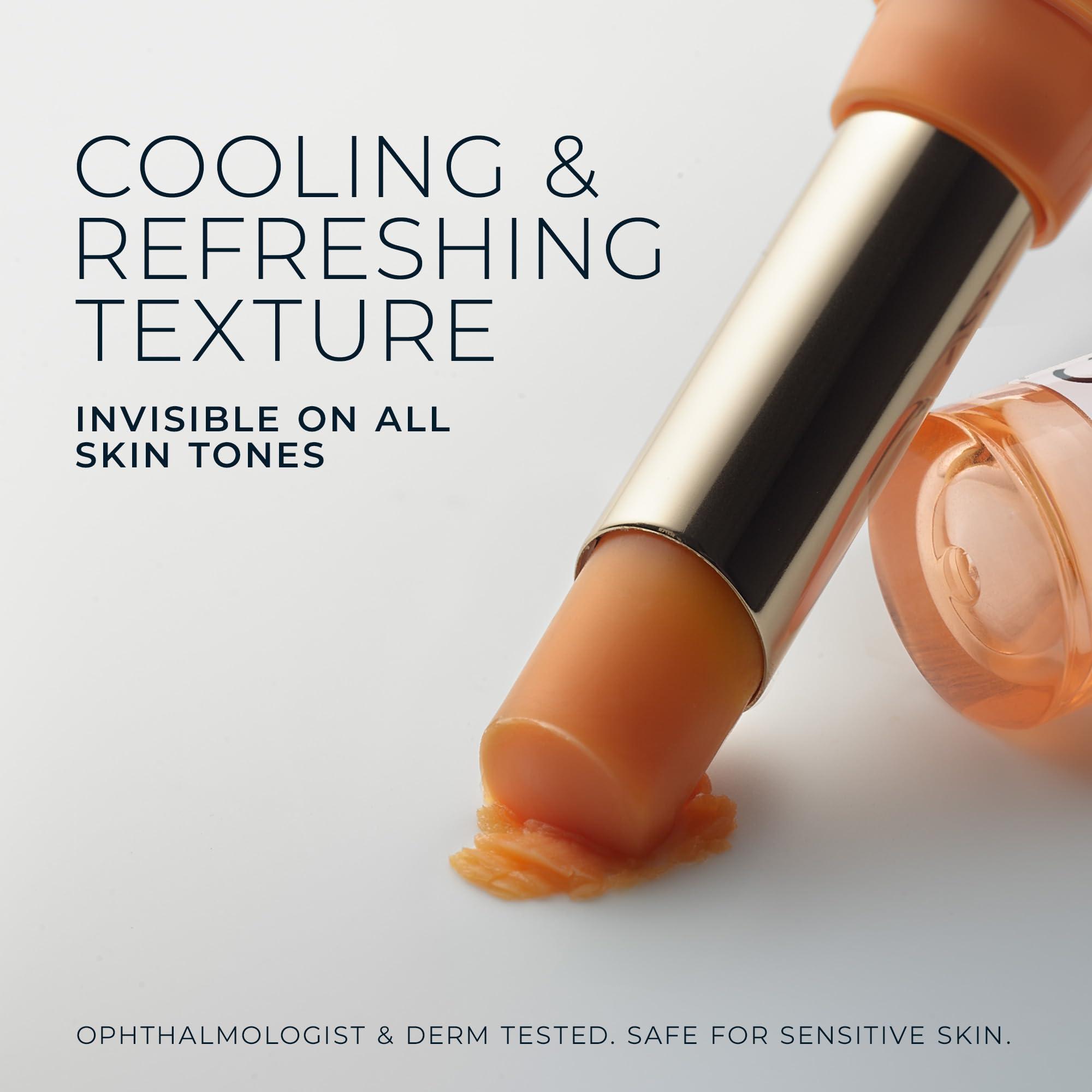 RoC Multi Correxion Revive + Glow Vitamin C Eye Balm (0.14 oz) with Retinol Eye Cream Packette - Image 6
