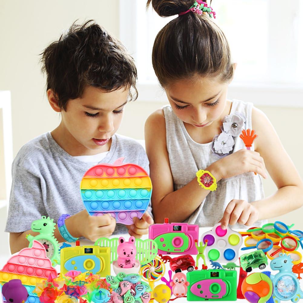 600 Pack Party Favors for Kids 8-12, Fidget Toys Set Sensory Toys Anxiety for Kids and Adults Autism Birthday Gift Classroom Prizes Treasure Box Goodie Bag Stuffers Halloween Christmas Stocking - Image 7