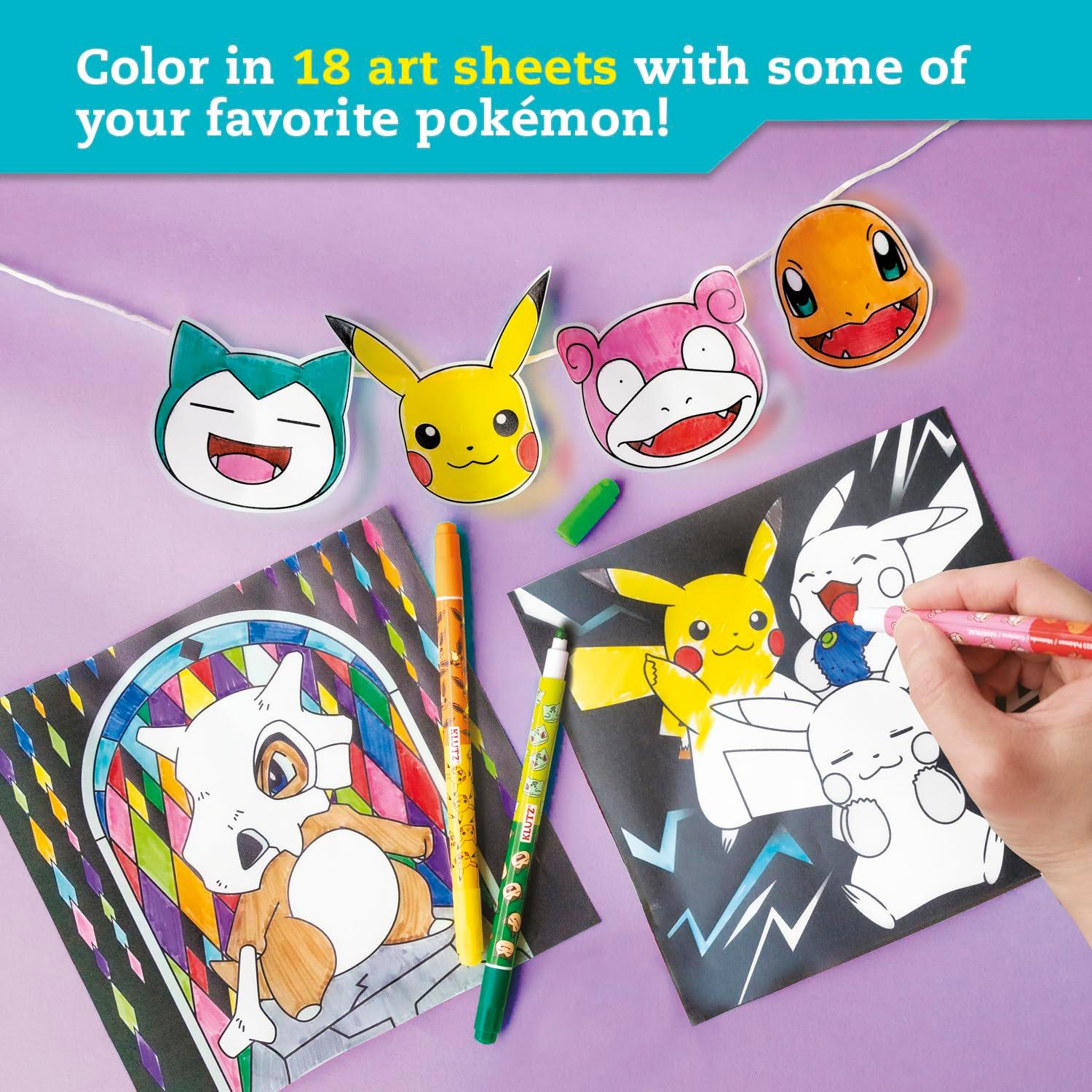 KLUTZ Pokémon Stained Glass Art Craft Kit - Image 3
